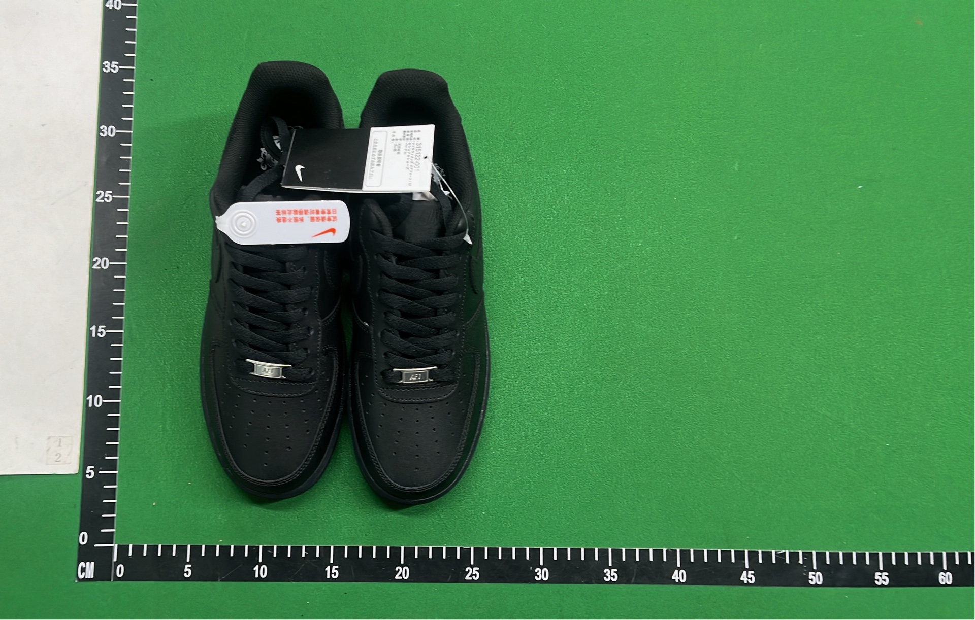 Nike Air Force 1 Low Black All-Black Sneakers