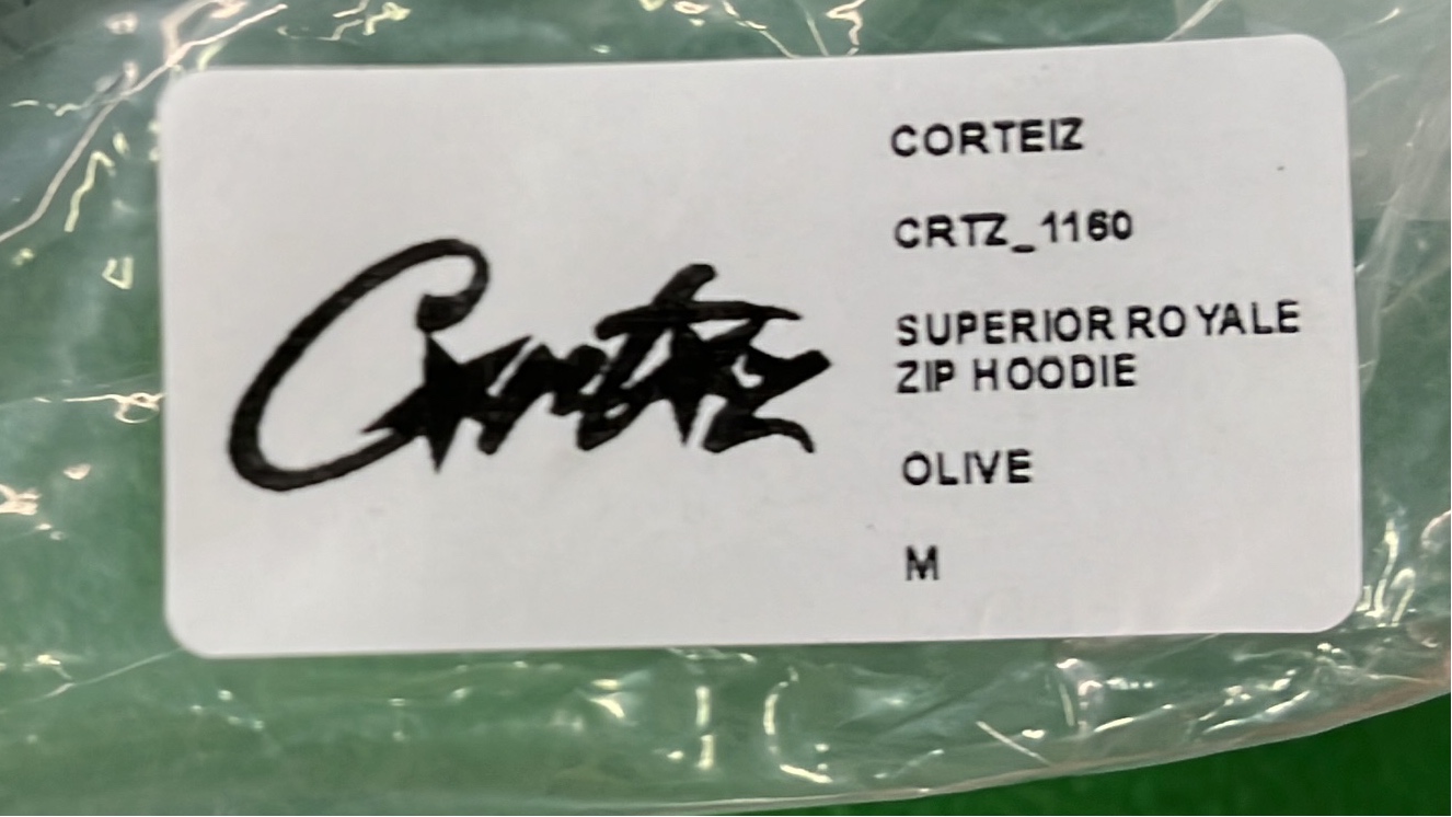 Olive Green Zip-Up Hoodie with Embroidered Logo