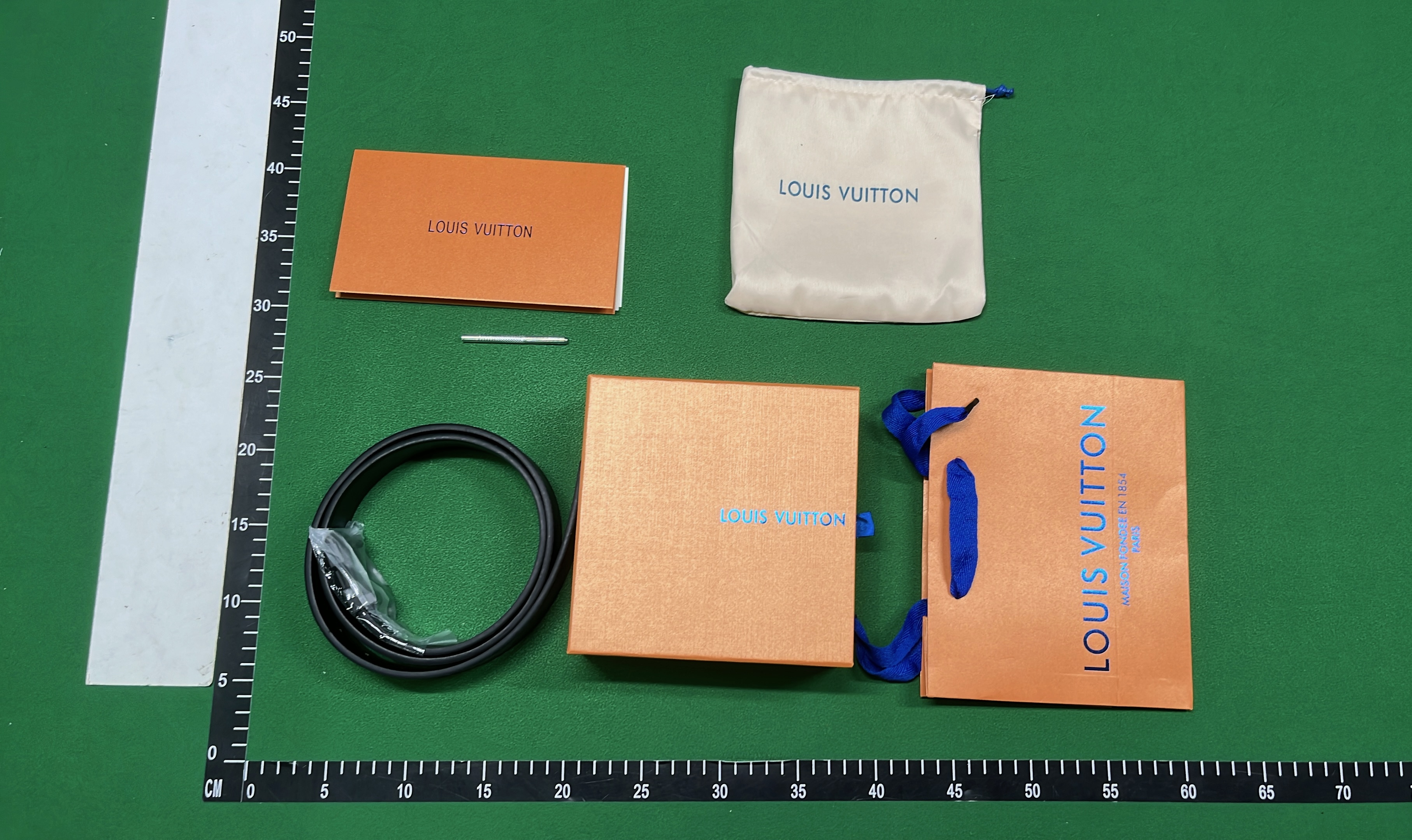 LV Monogram Belt for Men and Women