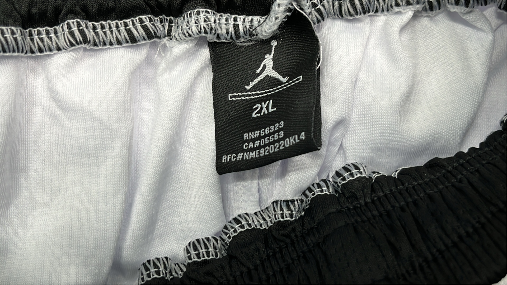 Jordan Basketball Shorts for Men - Black and White Design
