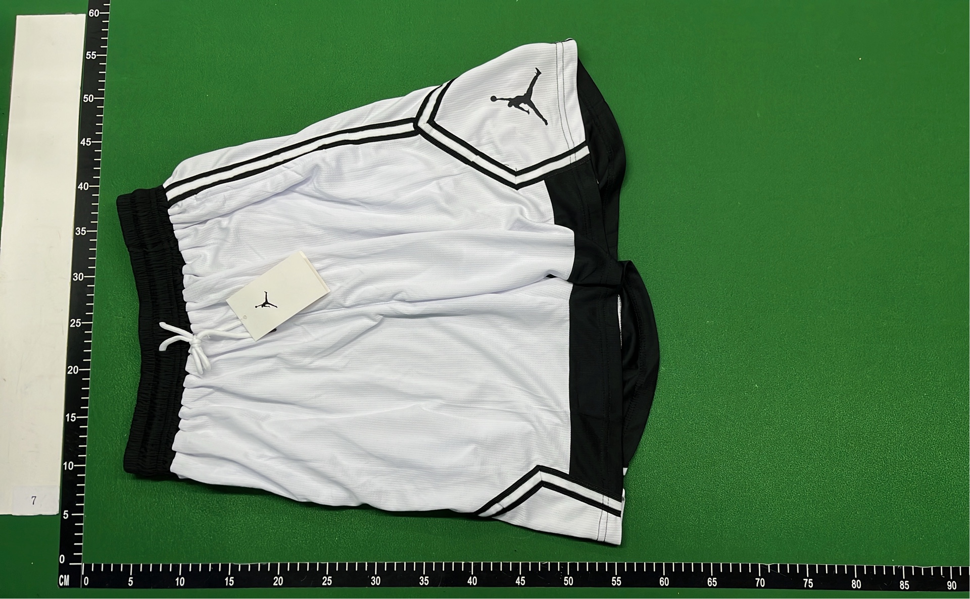 Jordan Basketball Shorts for Men - Black and White Design