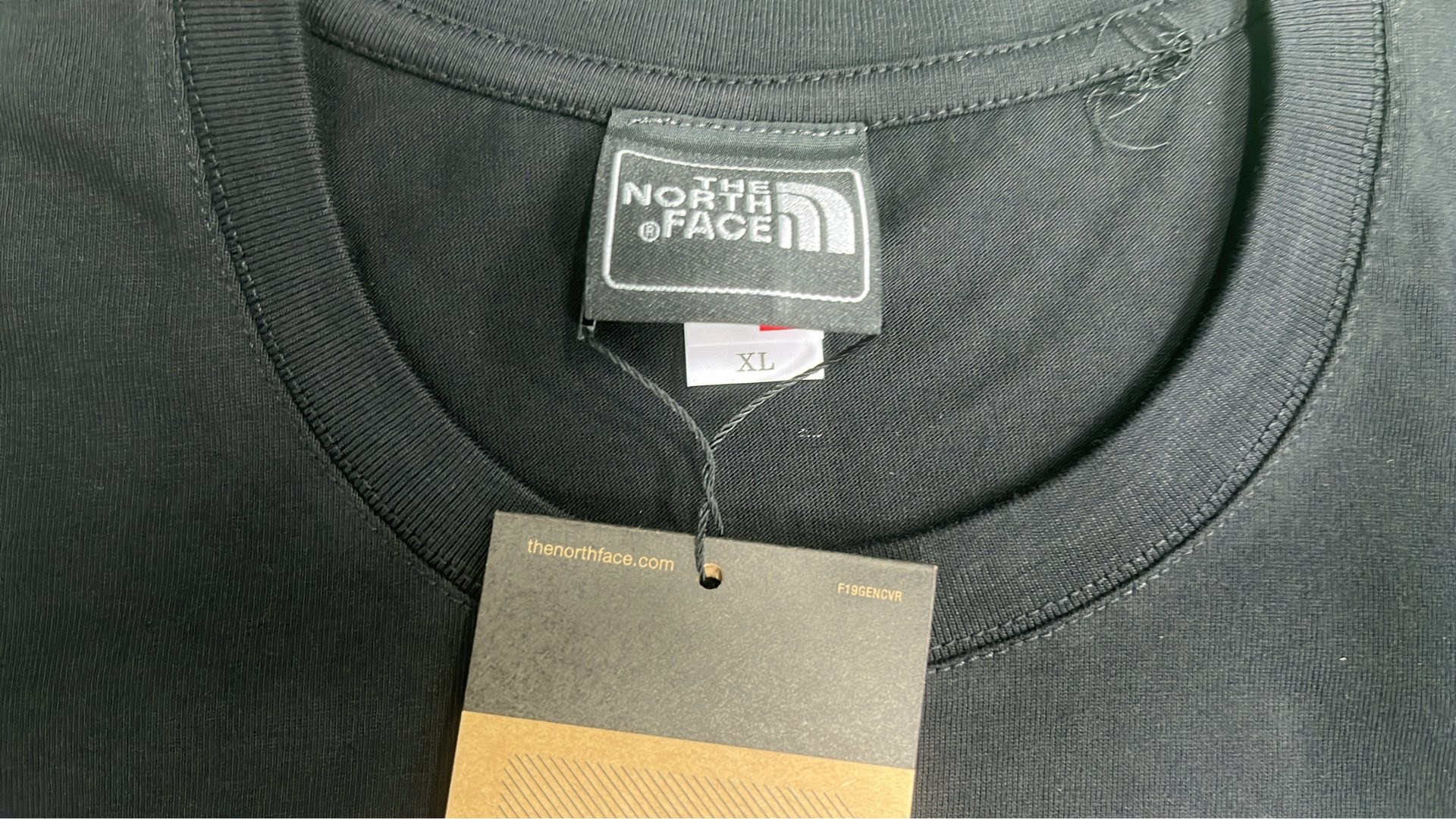 The North Face Logo T-Shirt - Black and White