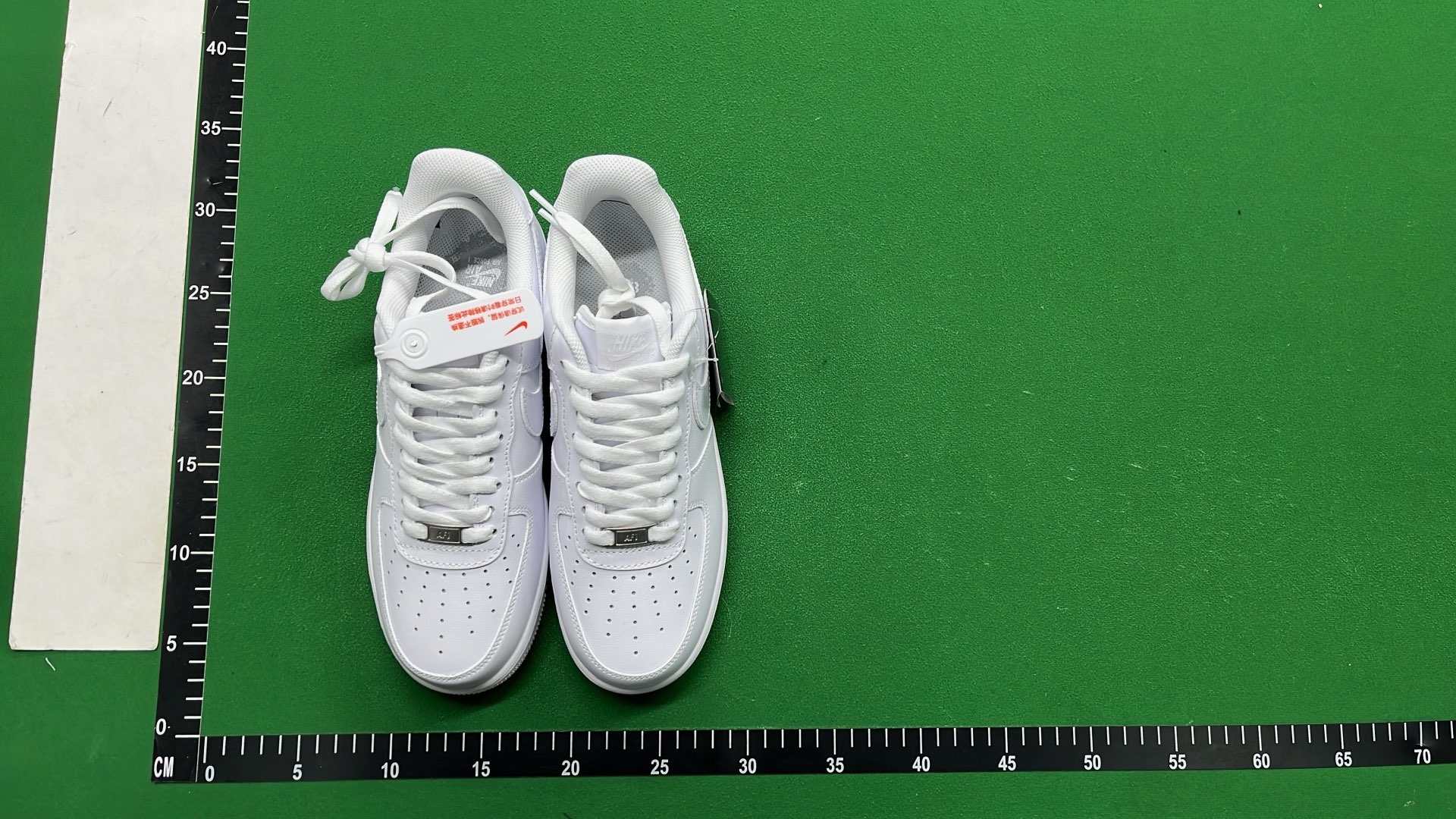 White Nike Air Force 1 Low Sneakers for Men and Women