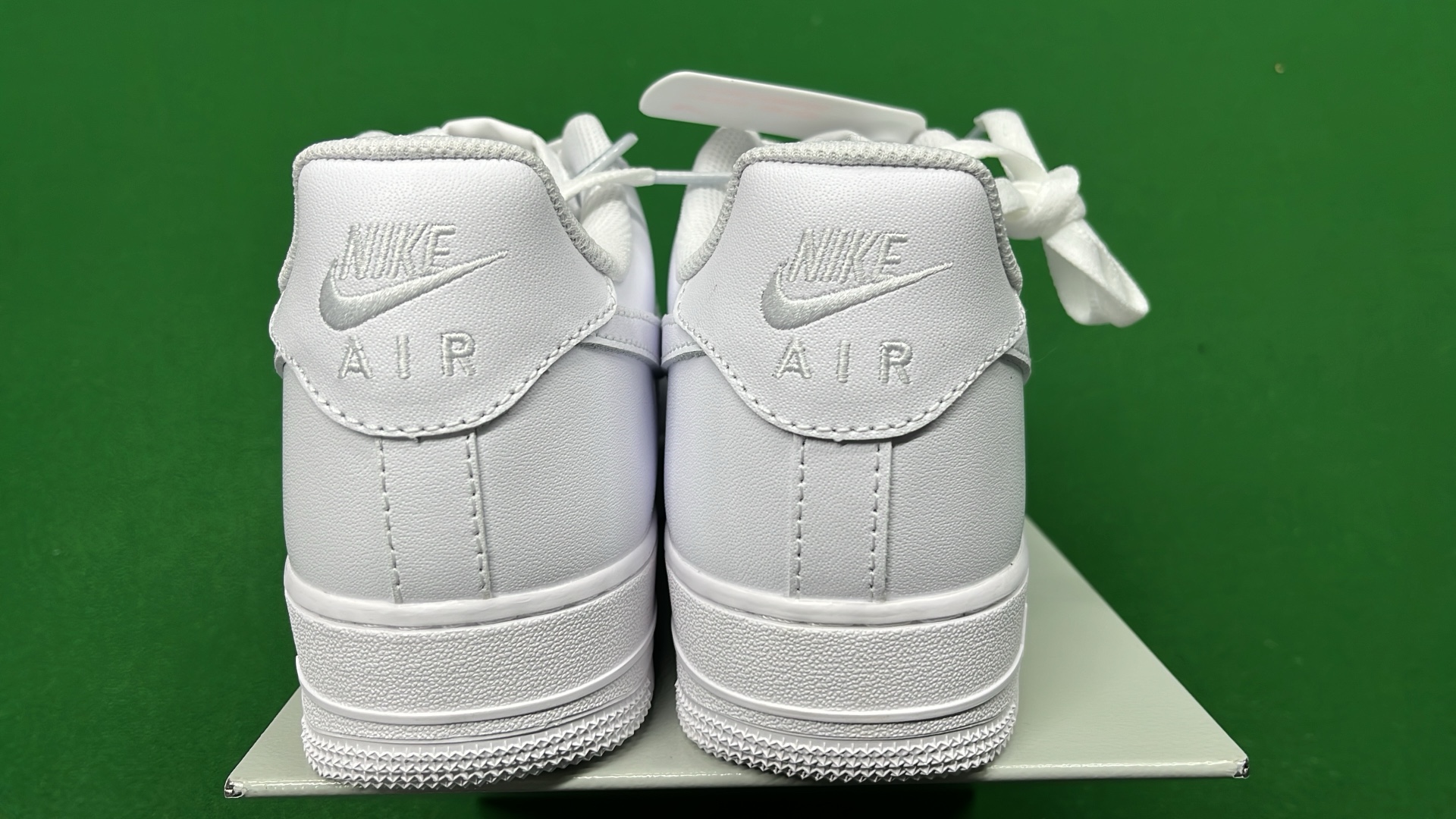 White Nike Air Force 1 Low Sneakers for Men and Women