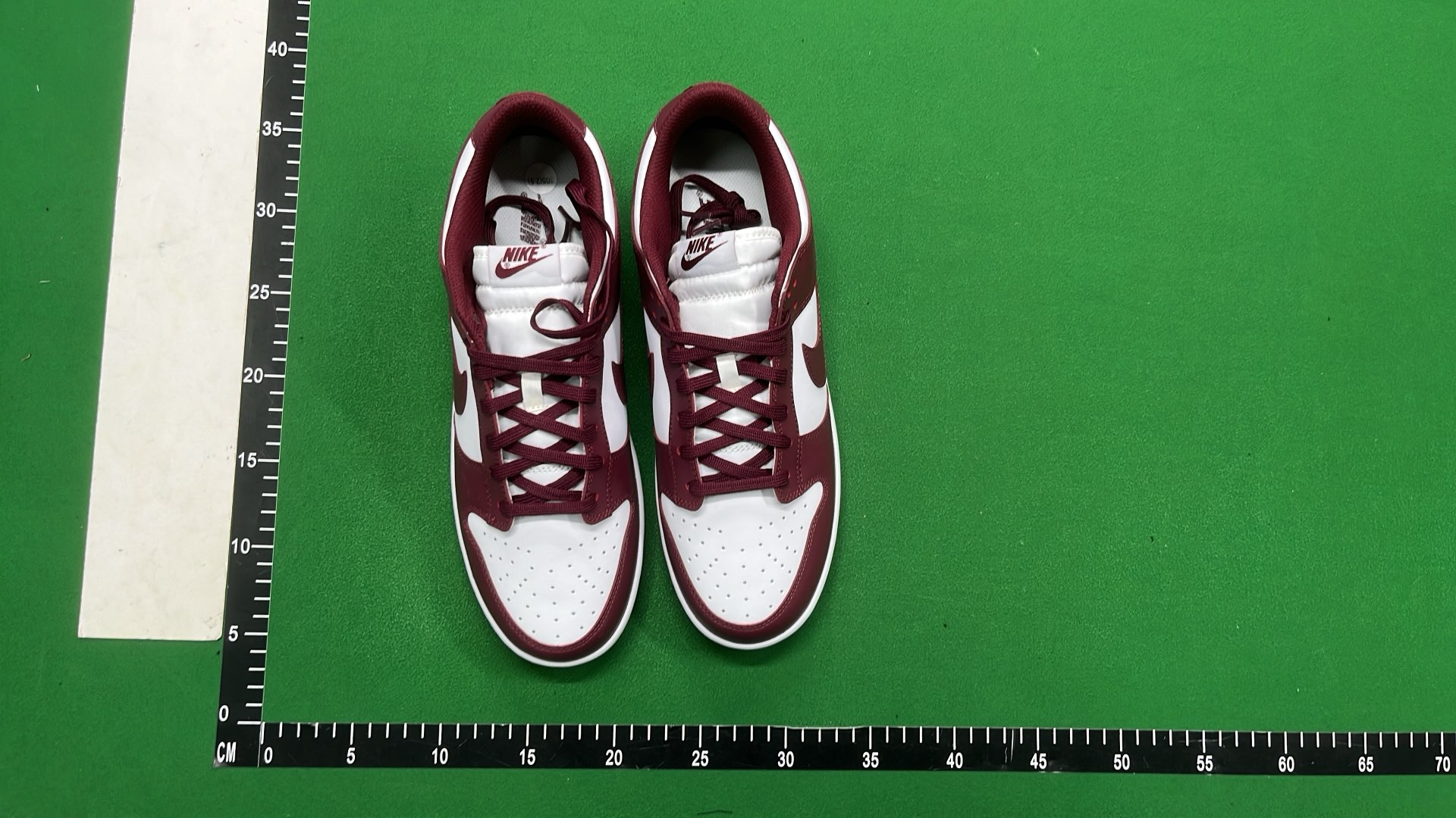 Nike Dunk Low Wine Red White Sneakers