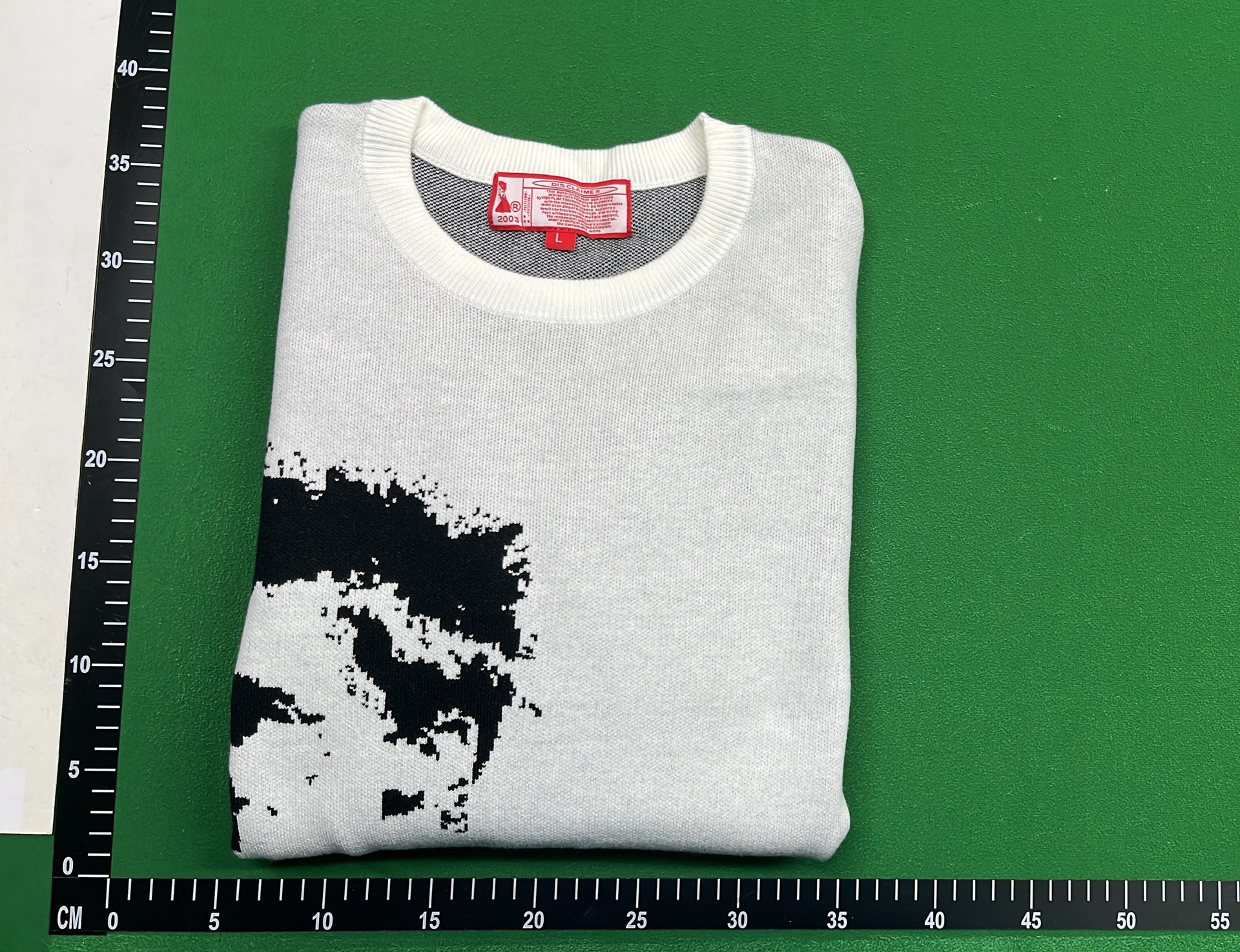 Ralph Lauren Knit Sweater with Iconic Portrait Design