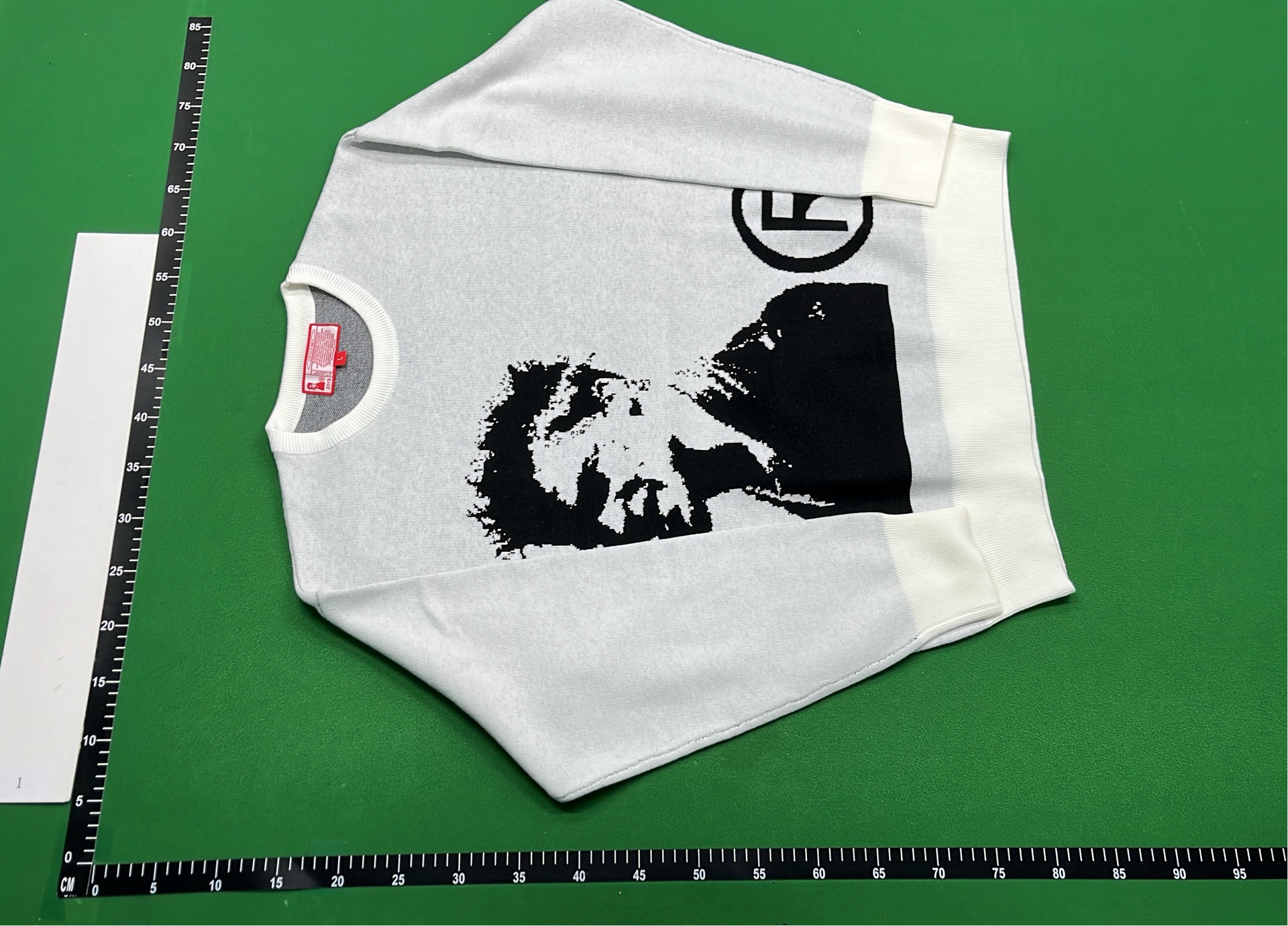Ralph Lauren Knit Sweater with Iconic Portrait Design