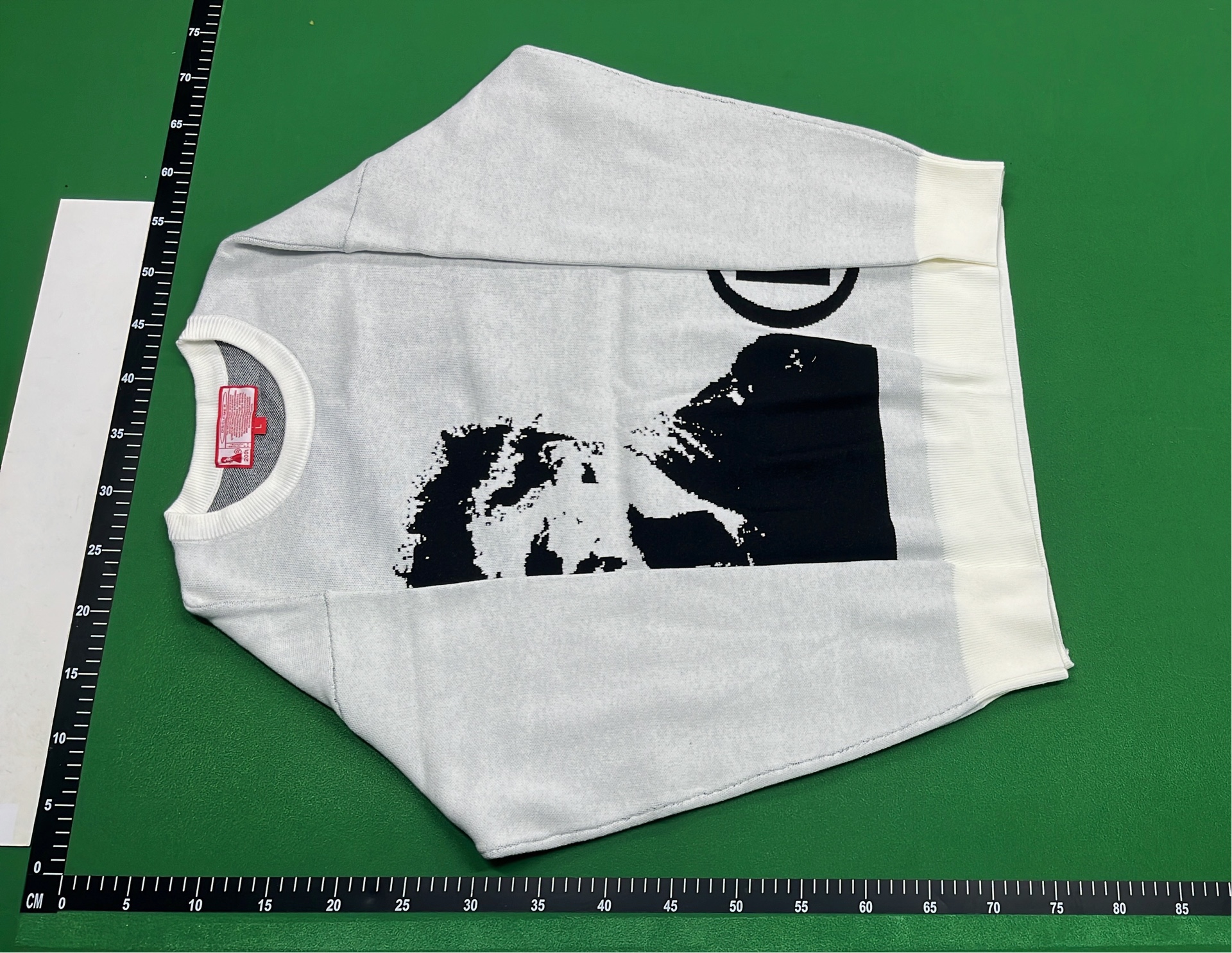 Ralph Lauren Knit Sweater with Iconic Portrait Design