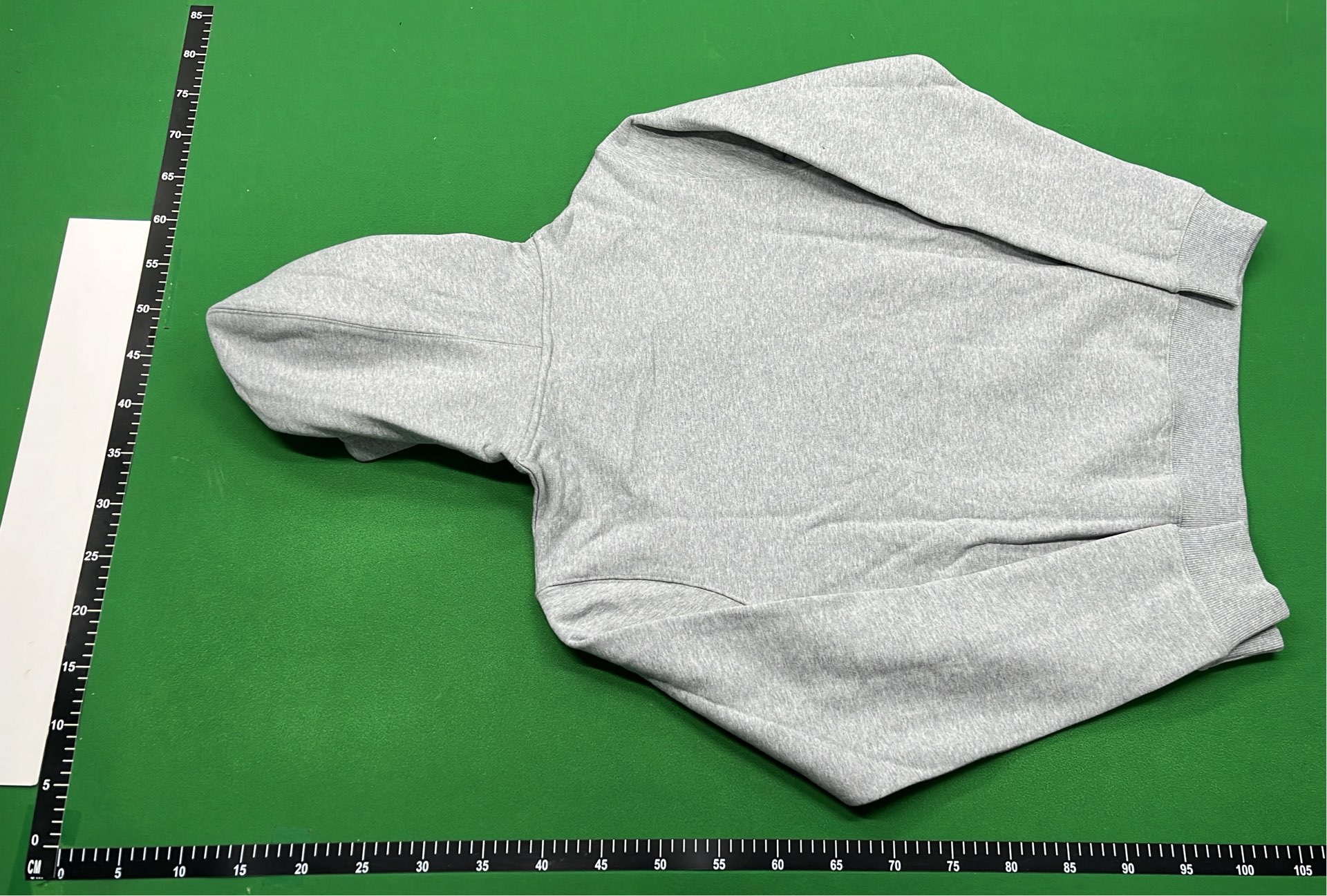 Gray Hoodie with Minimalist Logo
