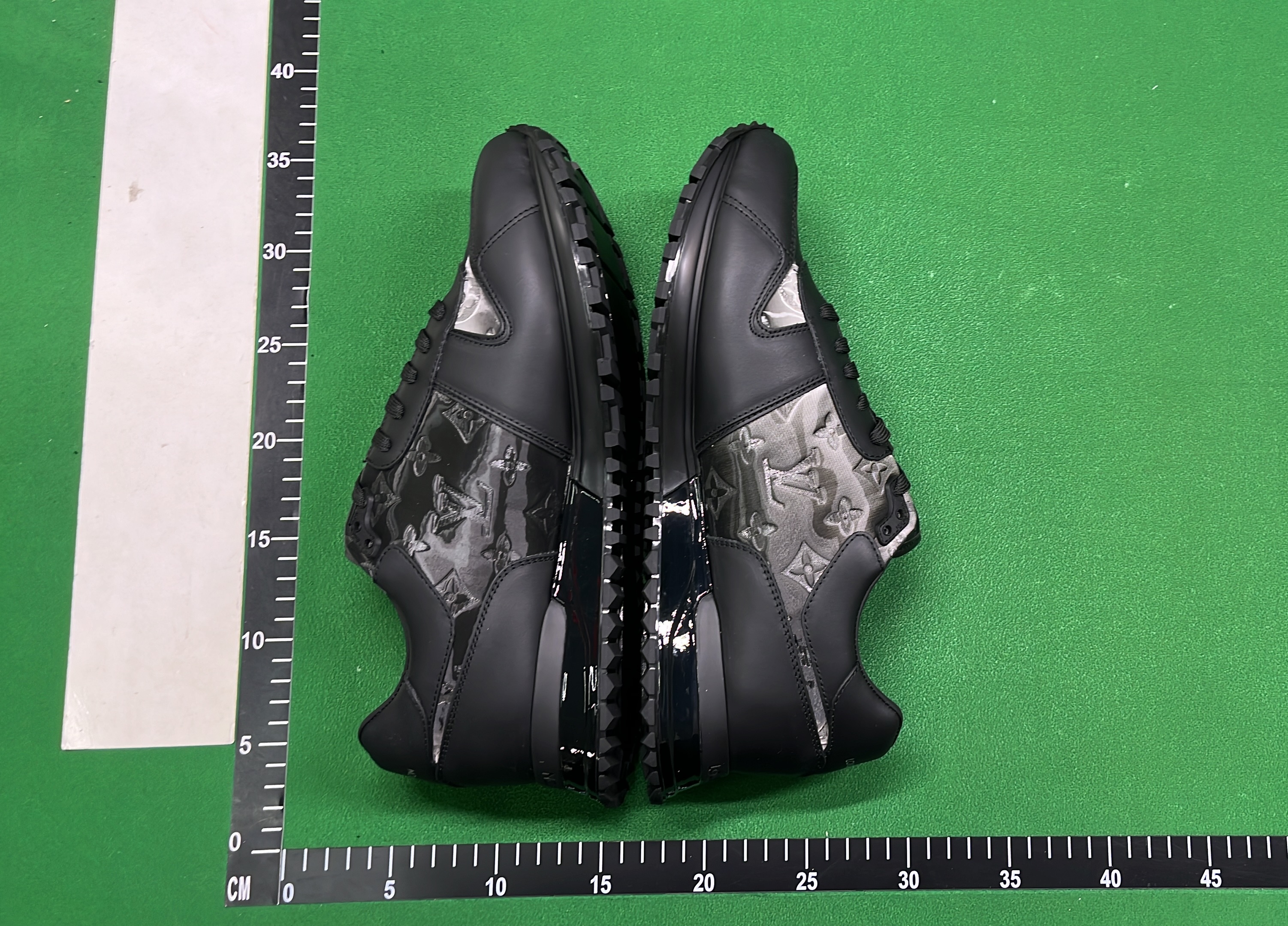 Men's Black Slim Fit Suit Pants with White Sneakers
