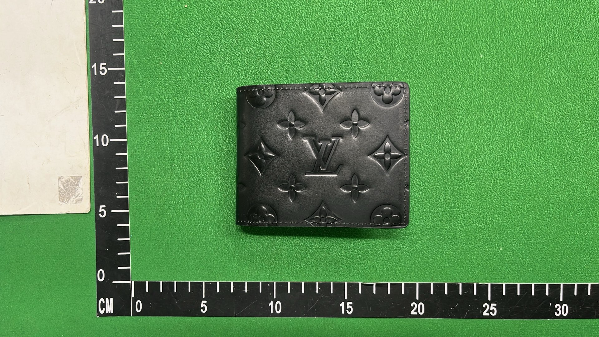 Louis Vuitton Monogram Black Leather Wallet for Men