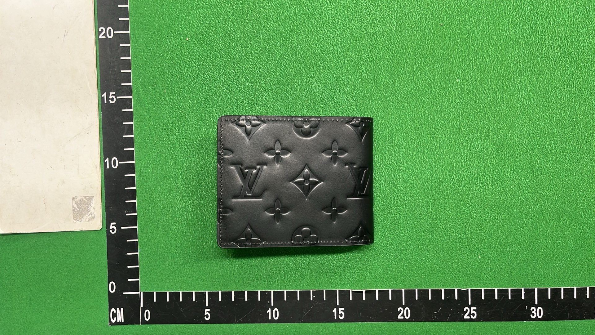 Louis Vuitton Monogram Black Leather Wallet for Men