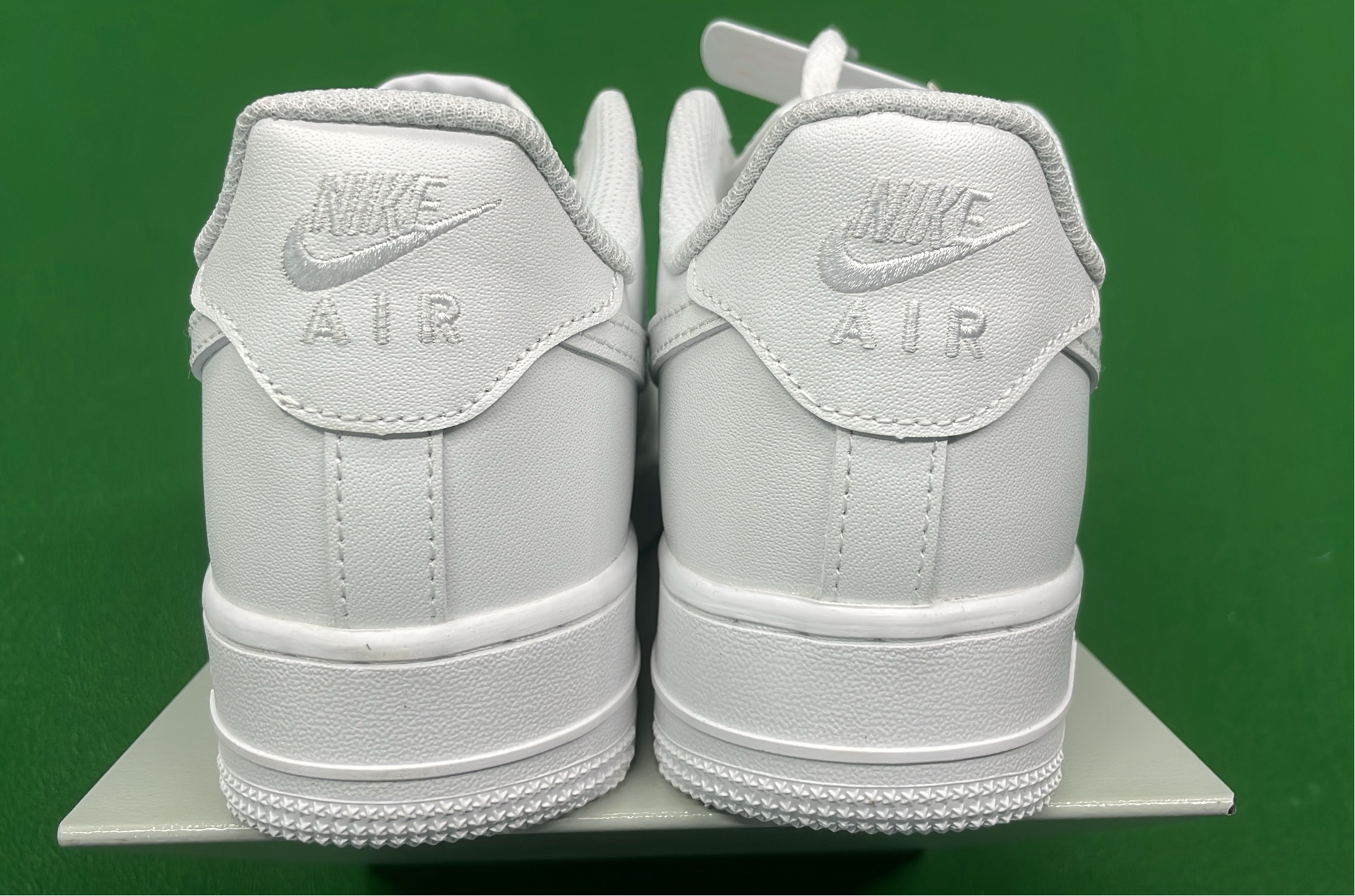 Nike Air Force 1 White Leather Sneakers for Men and Women