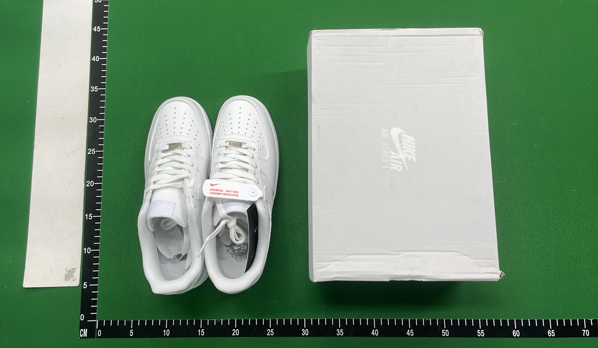 Nike Air Force 1 White Leather Sneakers for Men and Women