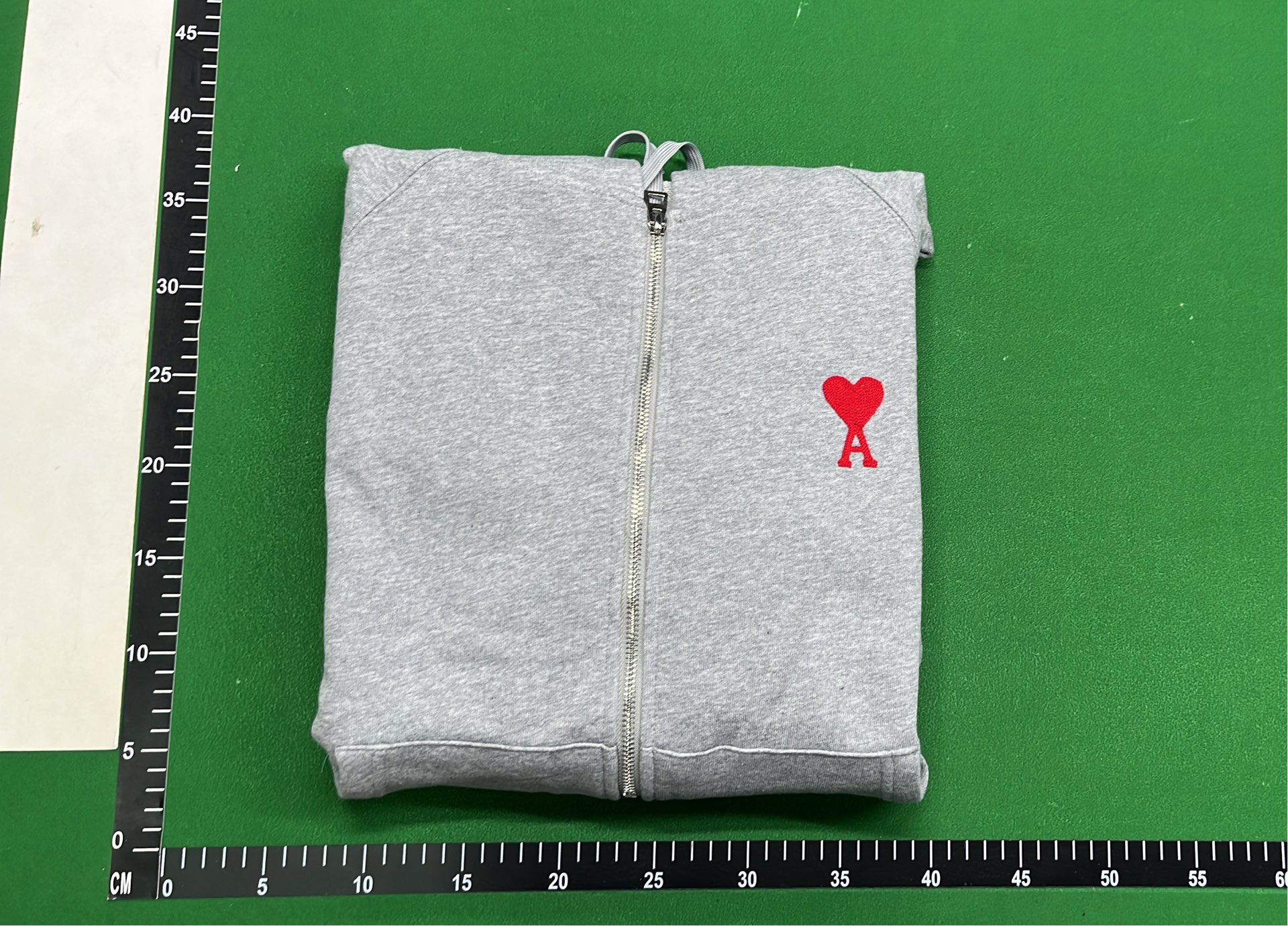 Colorful Zip-Up Hoodies with Heart Logo