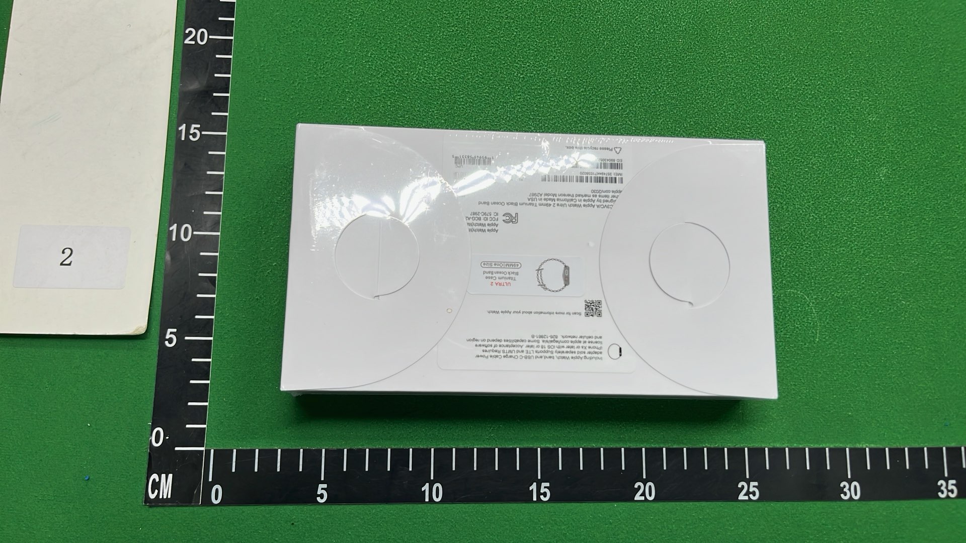 Apple Watch Series 8 with Black Sport Band
