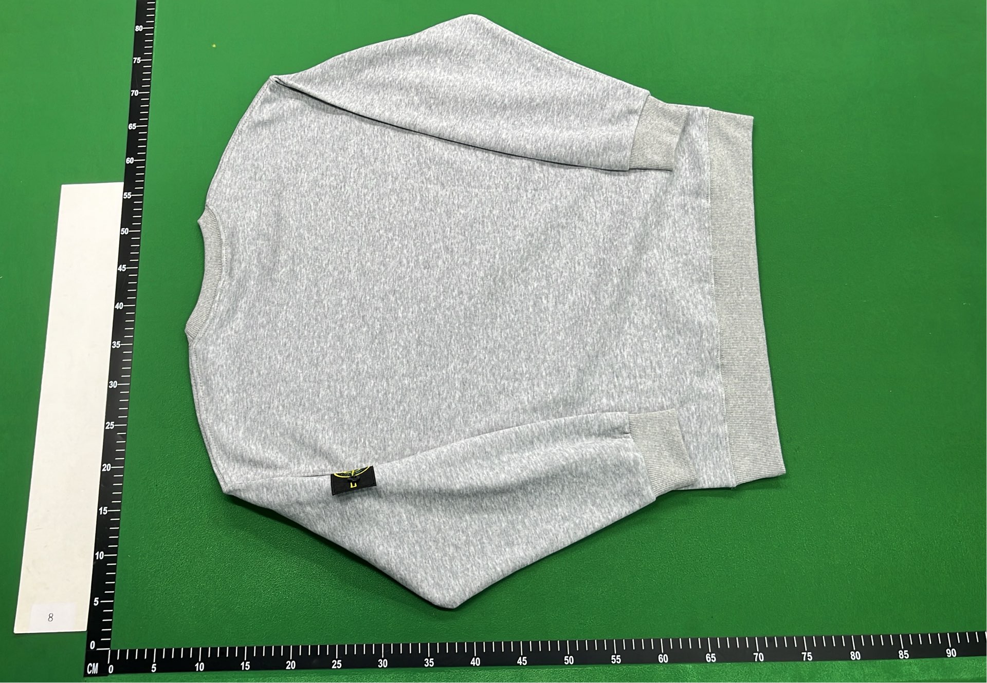 Stone Island Men's Sleeve Patch Sweatshirt - Classic Crewneck Design