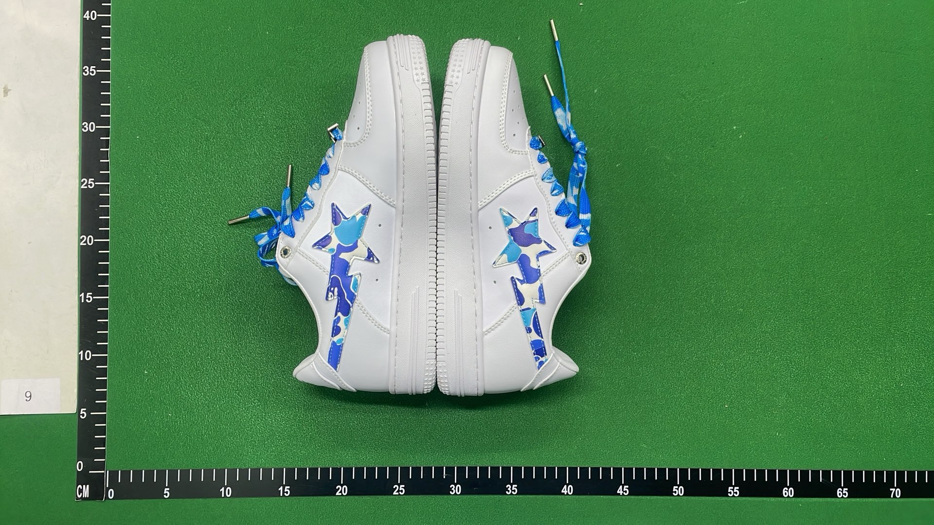 Bape Sta Low Top Sneakers - White, Red, Black & Camo