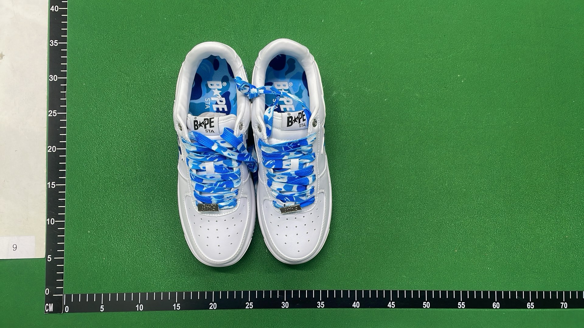 Bape Sta Low Top Sneakers - White, Red, Black & Camo