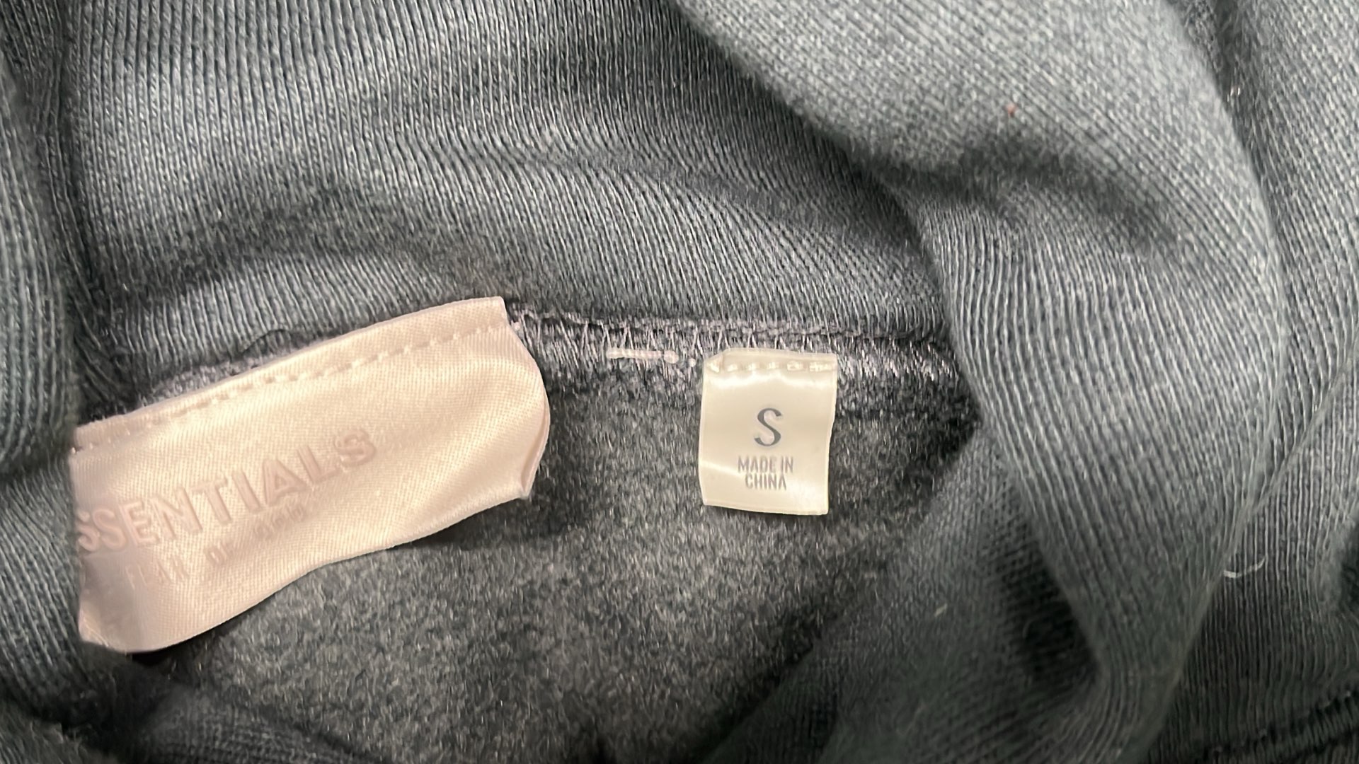 Essentials Fear of God Hoodie Gray Oversized Sweatshirt