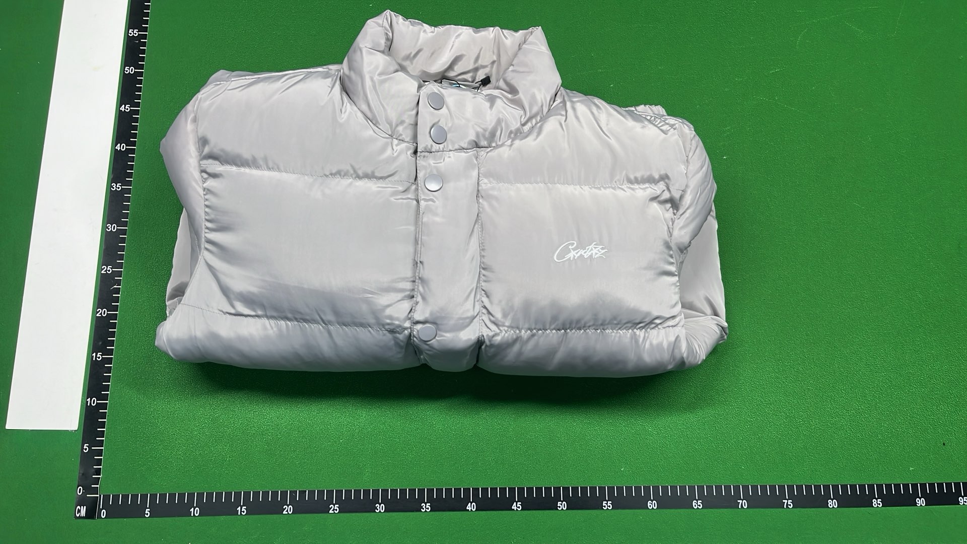 Corte Puffer Vest for Women - Stylish Short Down Jacket in Gray, Black, Green
