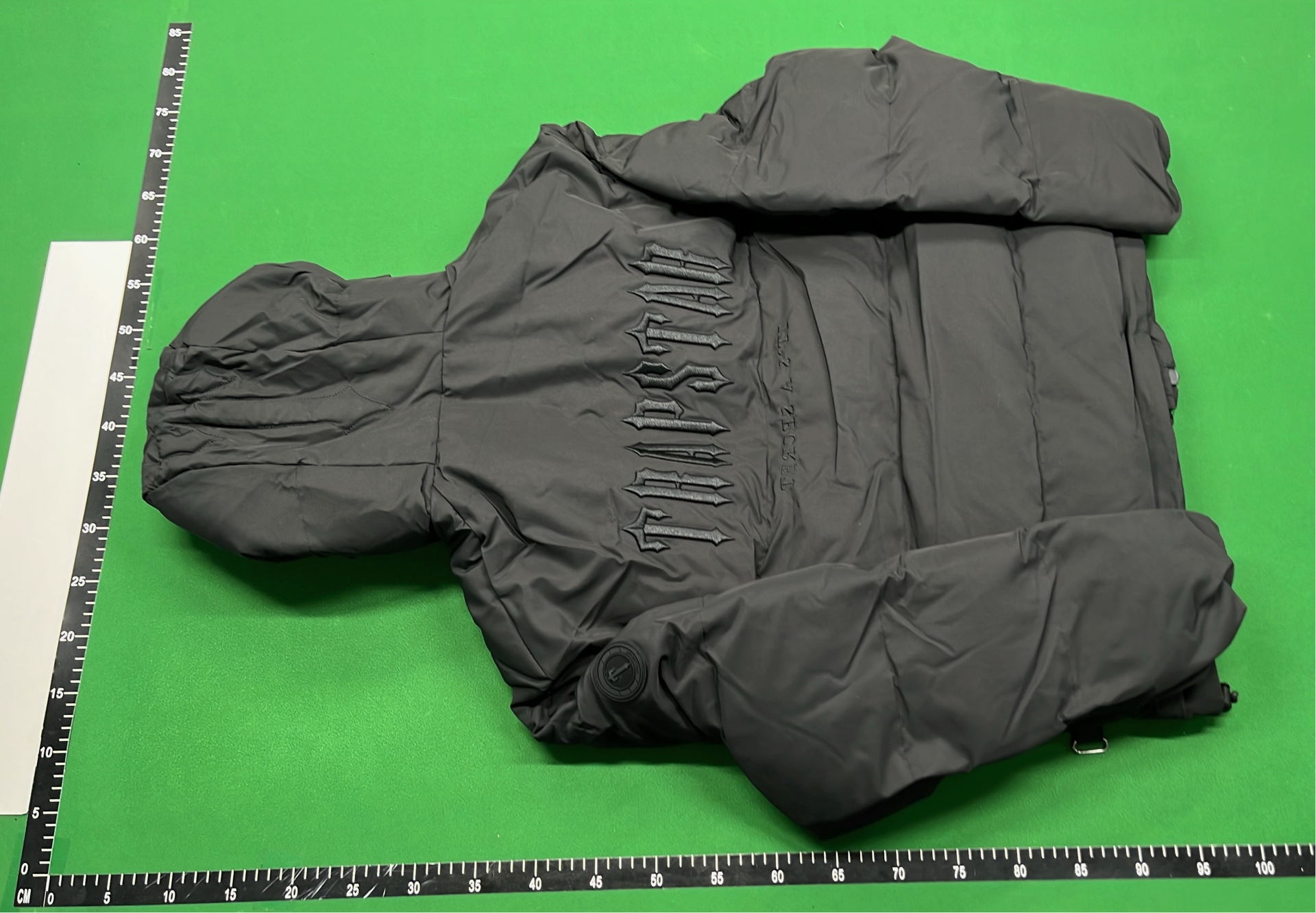 Black Hooded Puffer Jacket for Men Women Winter Warm Coat