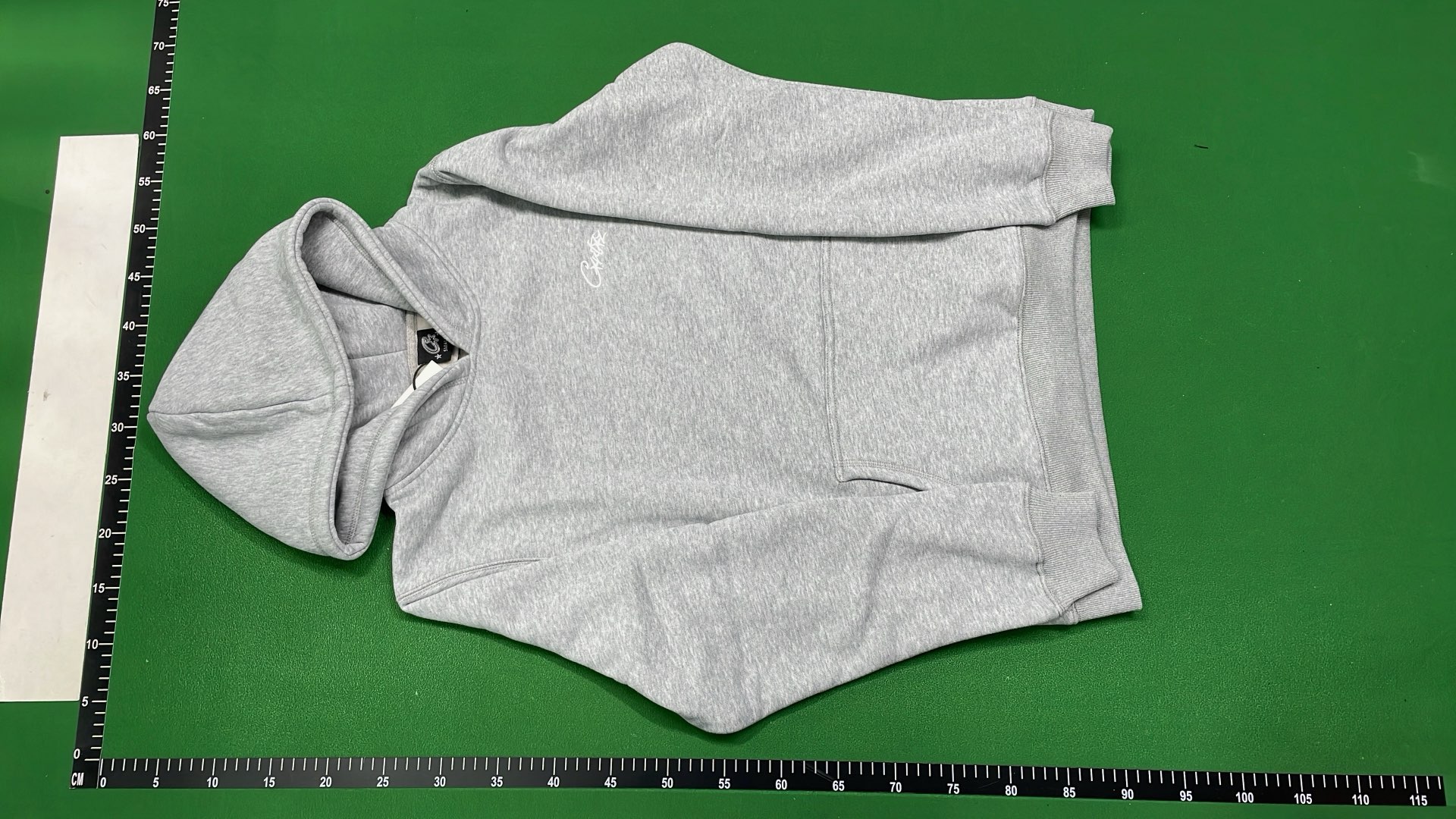 Black Hoodie with Minimal Logo Design