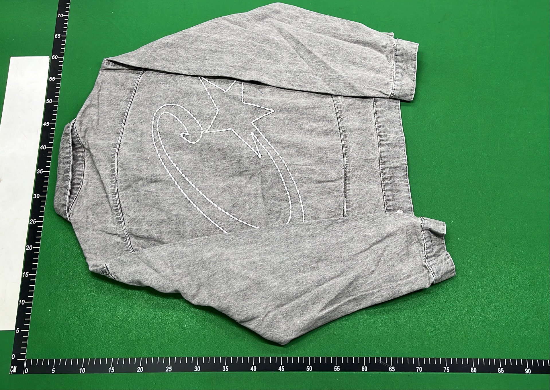 Vintage Washed Denim Jacket for Men - Classic Fit