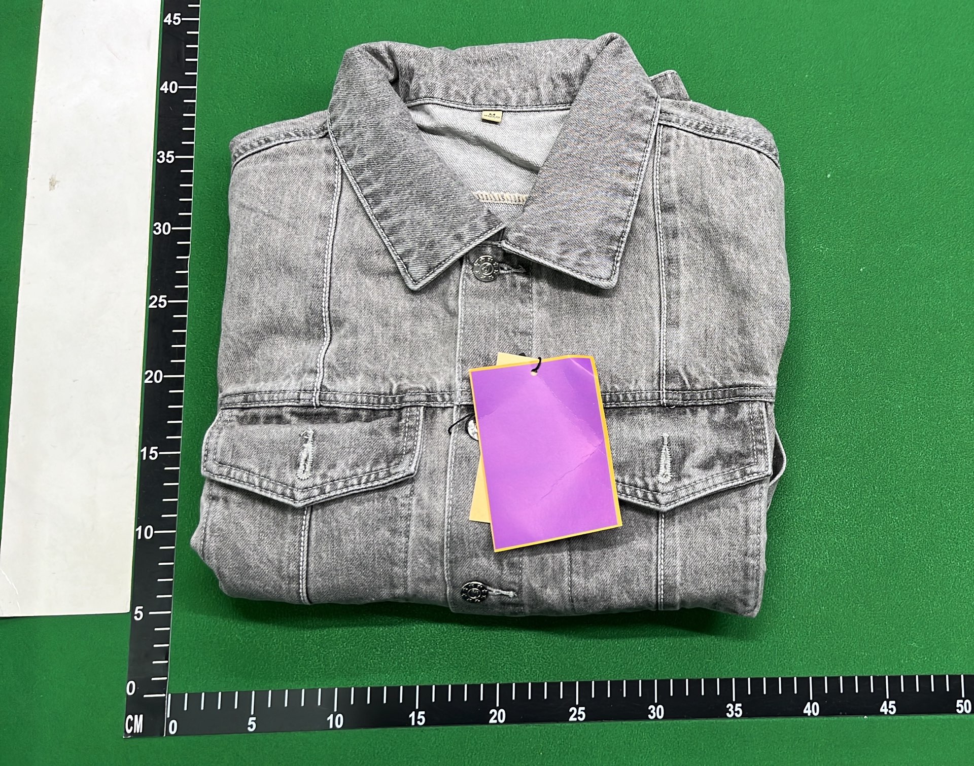 Vintage Washed Denim Jacket for Men - Classic Fit