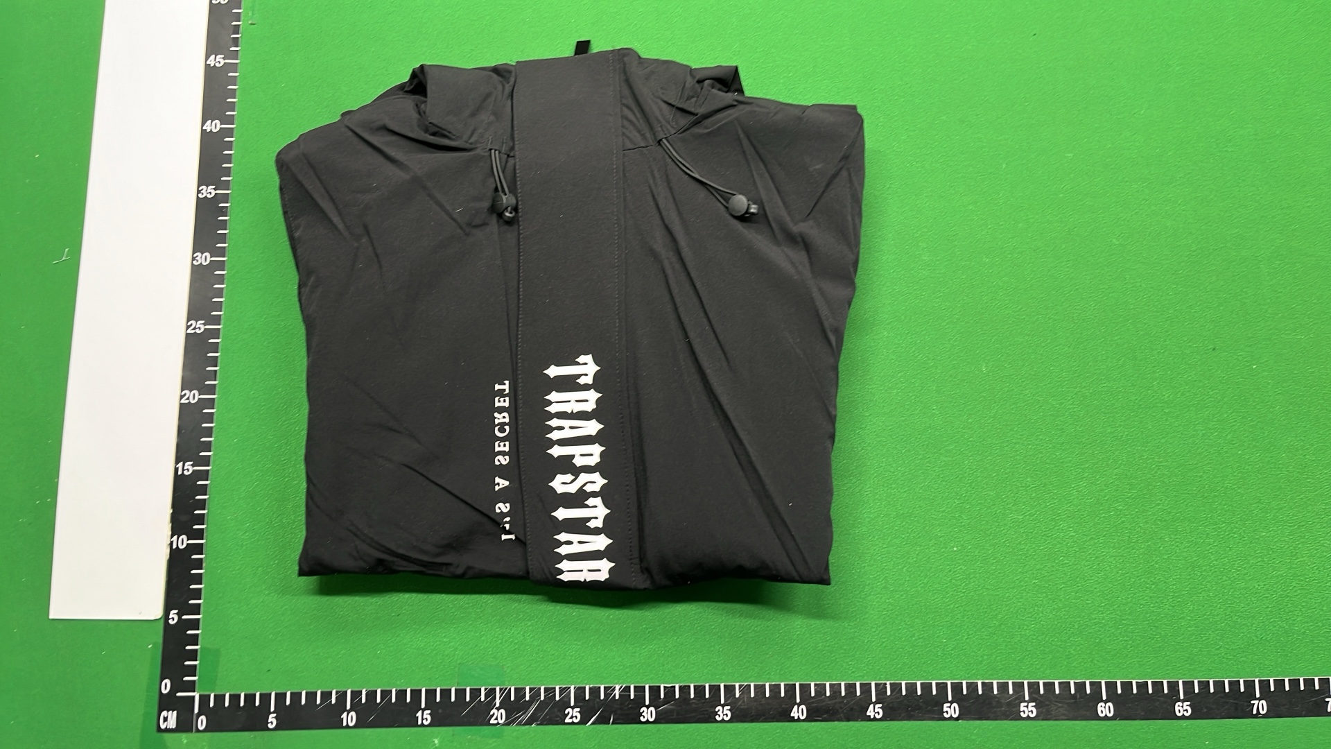 Black Hooded Windbreaker Jacket - Lightweight & Water Resistant