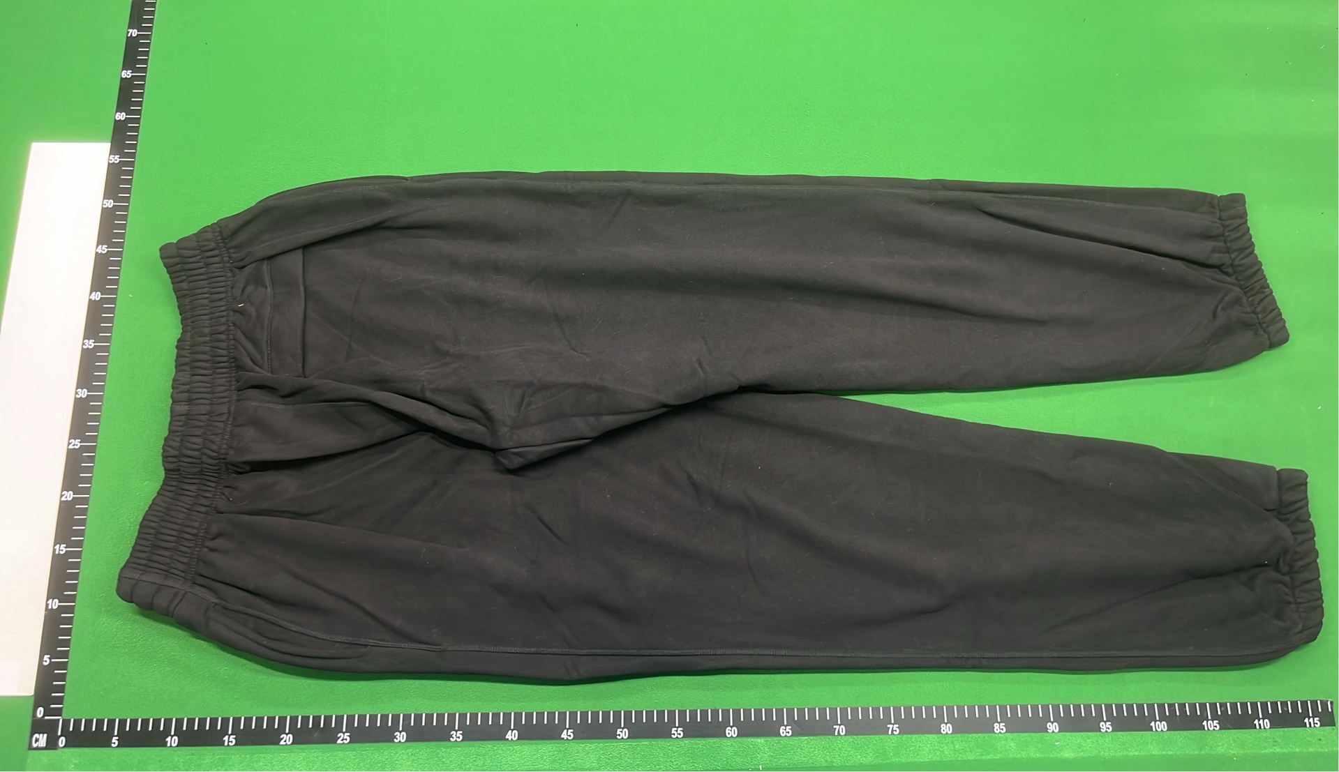 Black OceanVibe Sweatpants with Ship Graphic