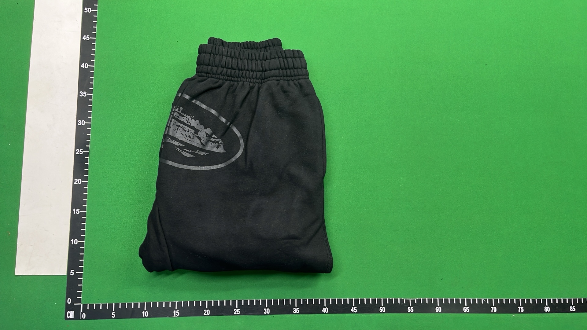 Black Sweatpants with Logo Design
