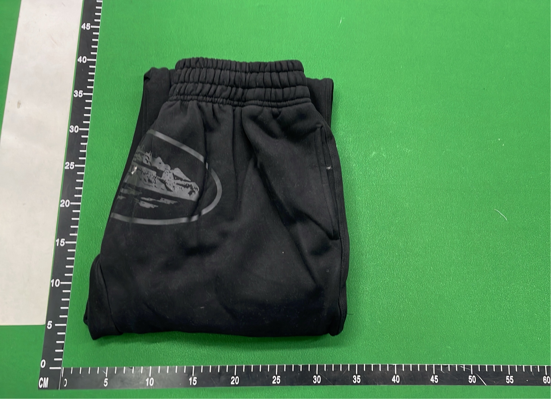 Black Sweatpants with Logo Design