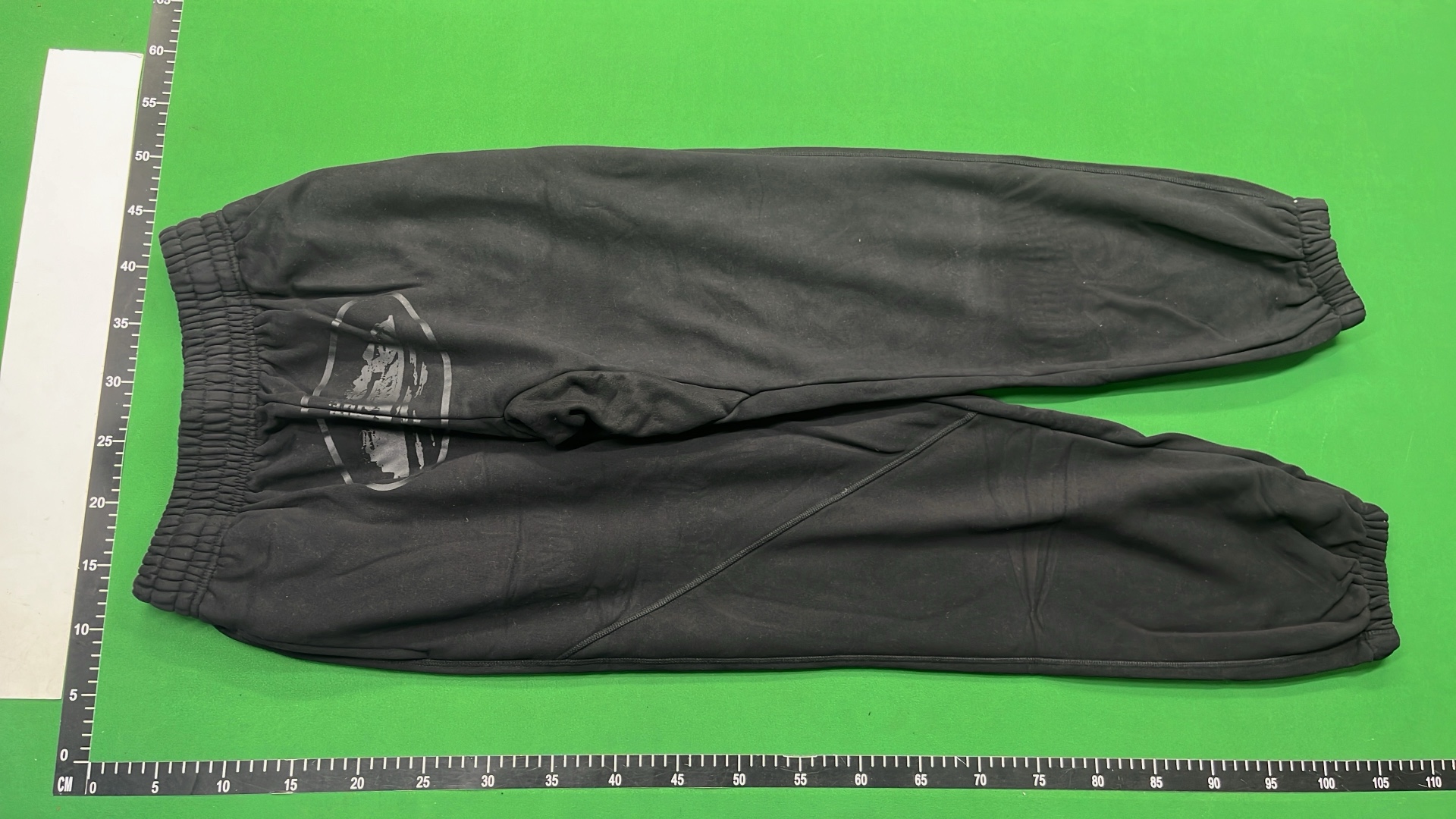 Black Sweatpants with Logo Design