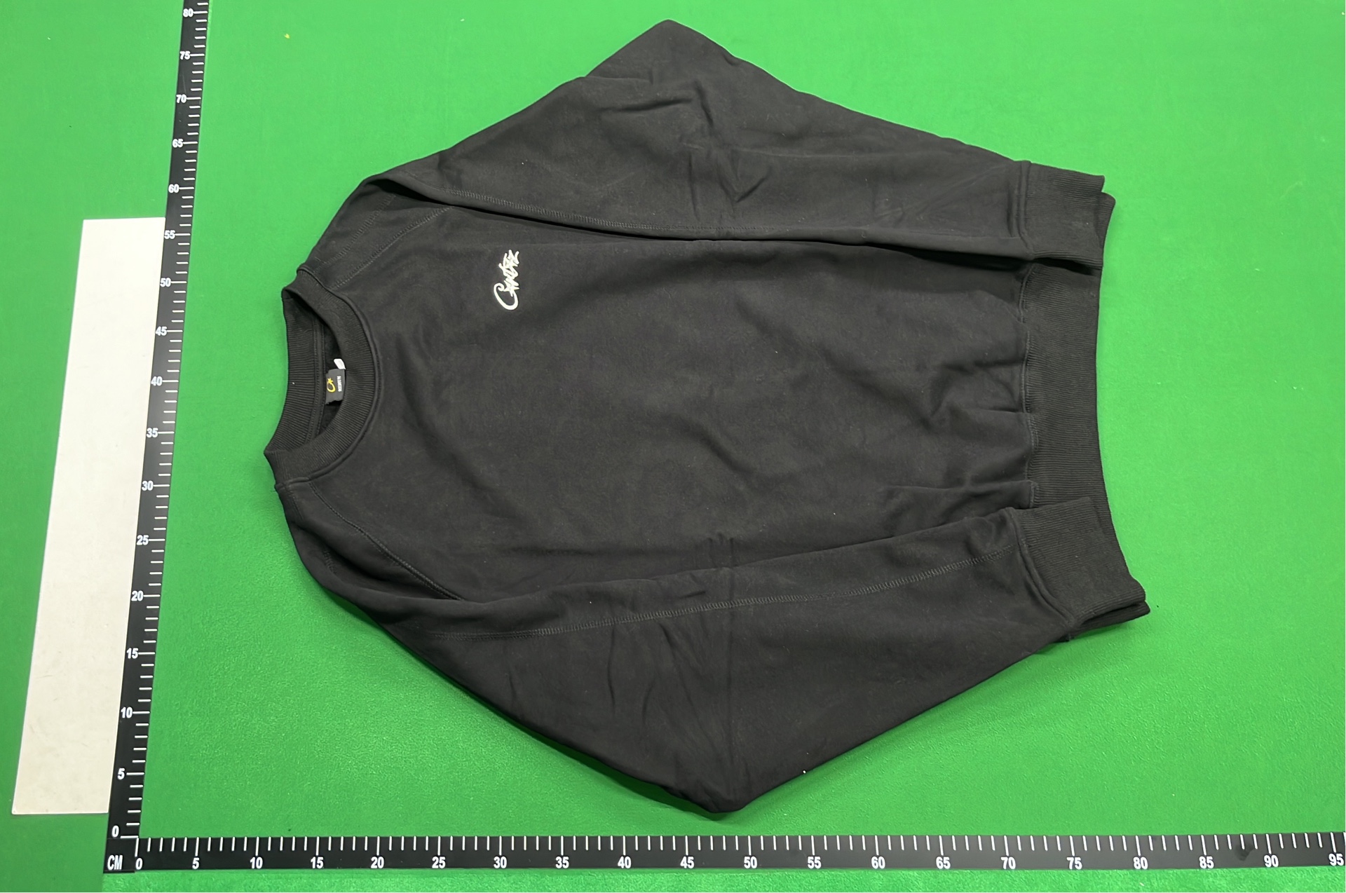 Black Crewneck Sweatshirt for Men