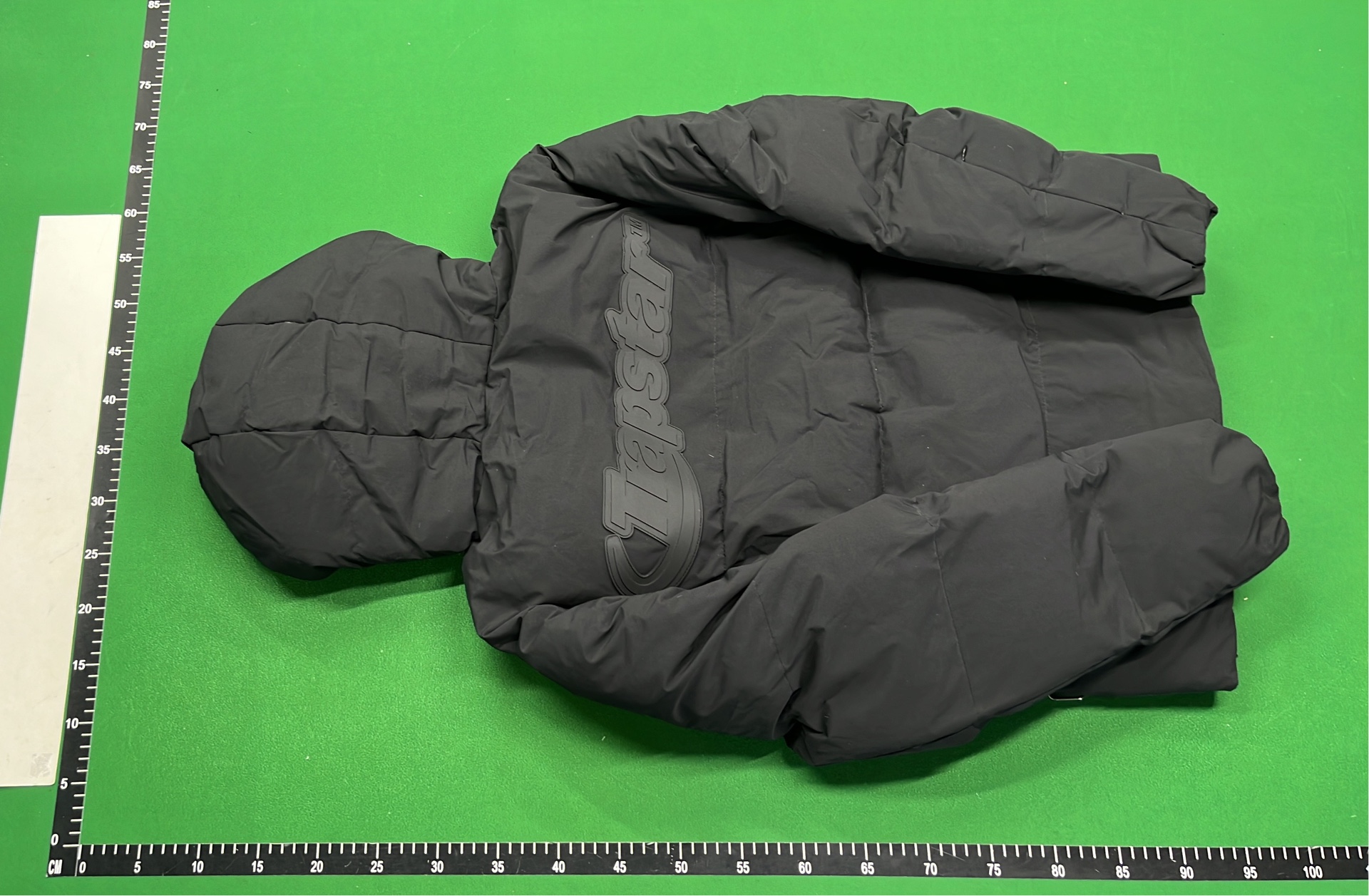 Black Hooded Down Jacket for Men - Warm Winter Coat