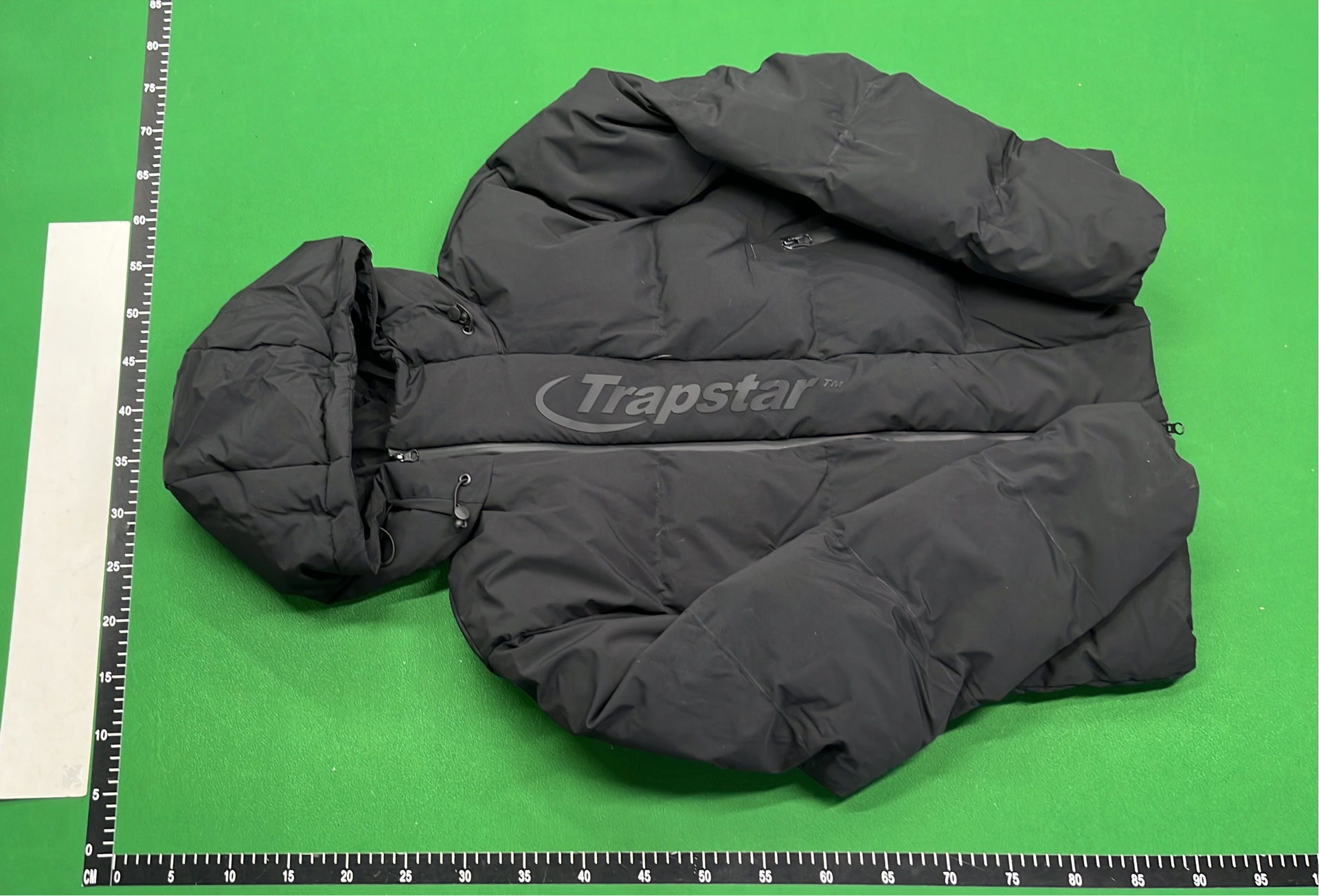 Black Hooded Down Jacket for Men - Warm Winter Coat
