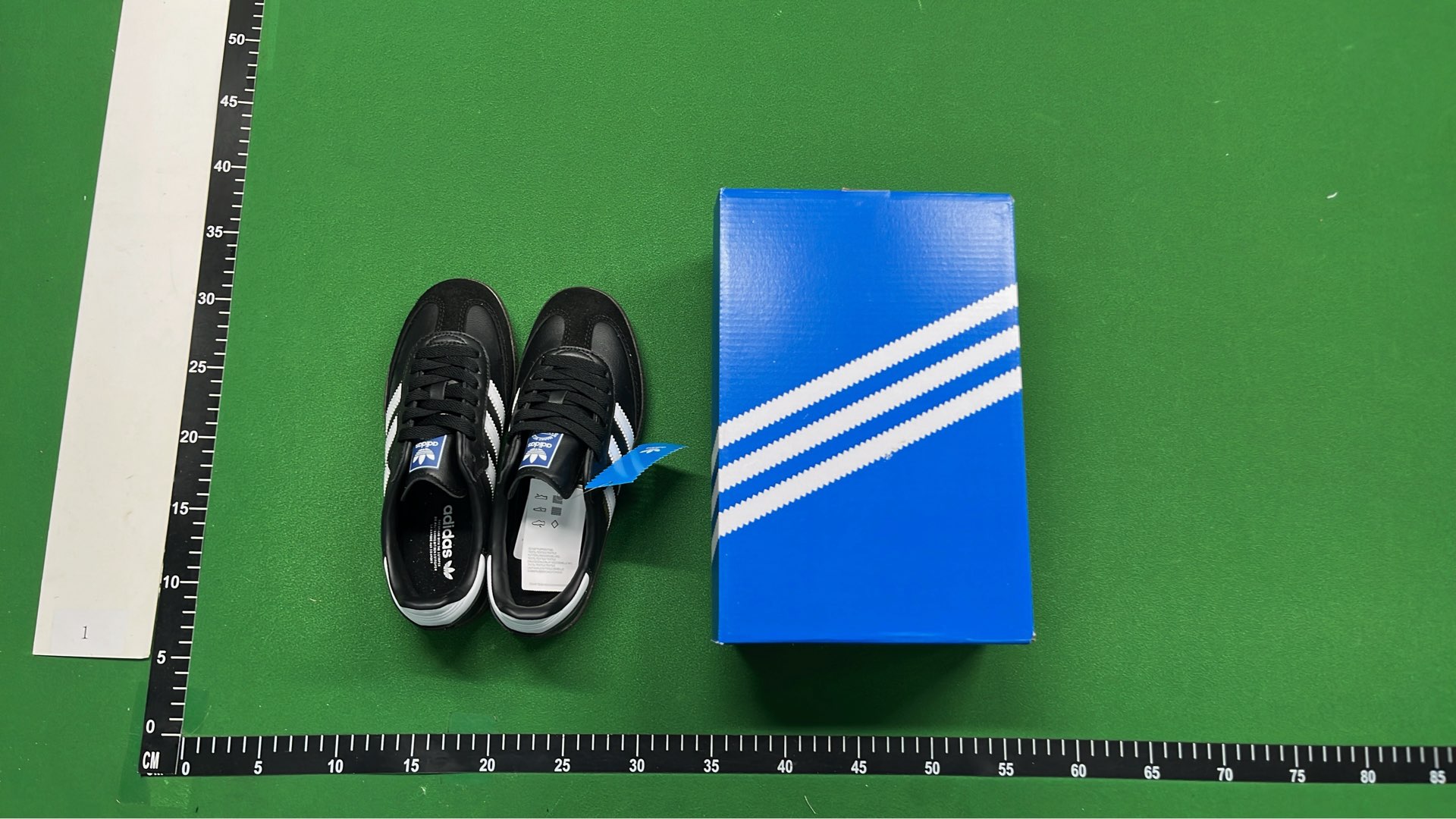 Adidas Gazelle Indoor Black White Gum Sole Sneakers