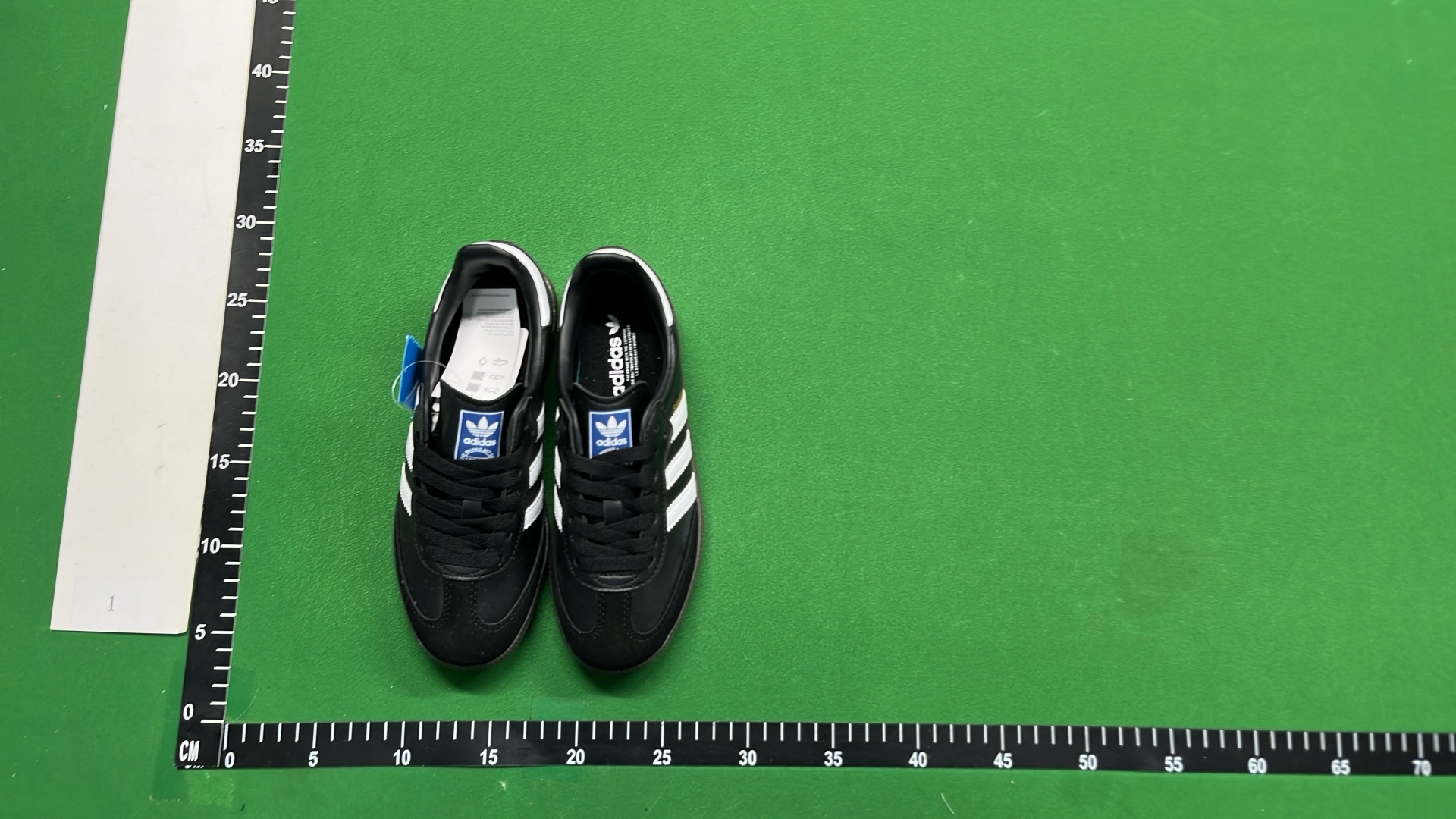 Adidas Gazelle Indoor Black White Gum Sole Sneakers