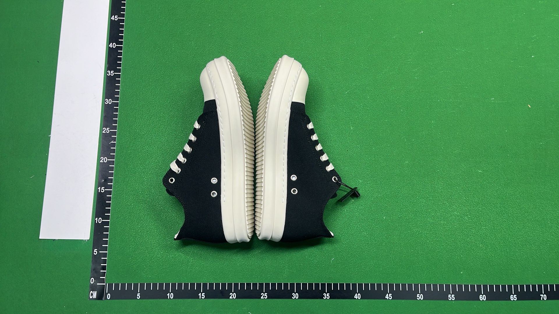 Black Canvas Sneakers with White Sole