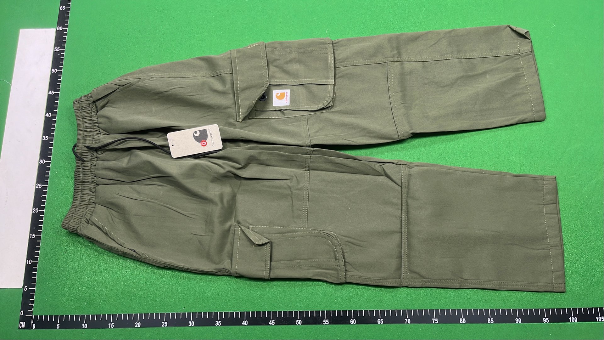 Carhartt Black Cargo Pants for Men - Durable Workwear Style