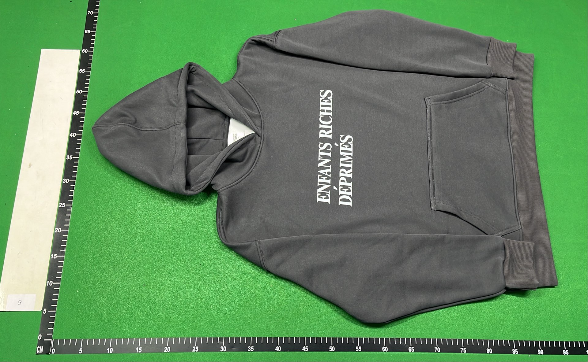 Enfants Riches D&eacute;prim&eacute;s Black Hoodie Sweatshirt