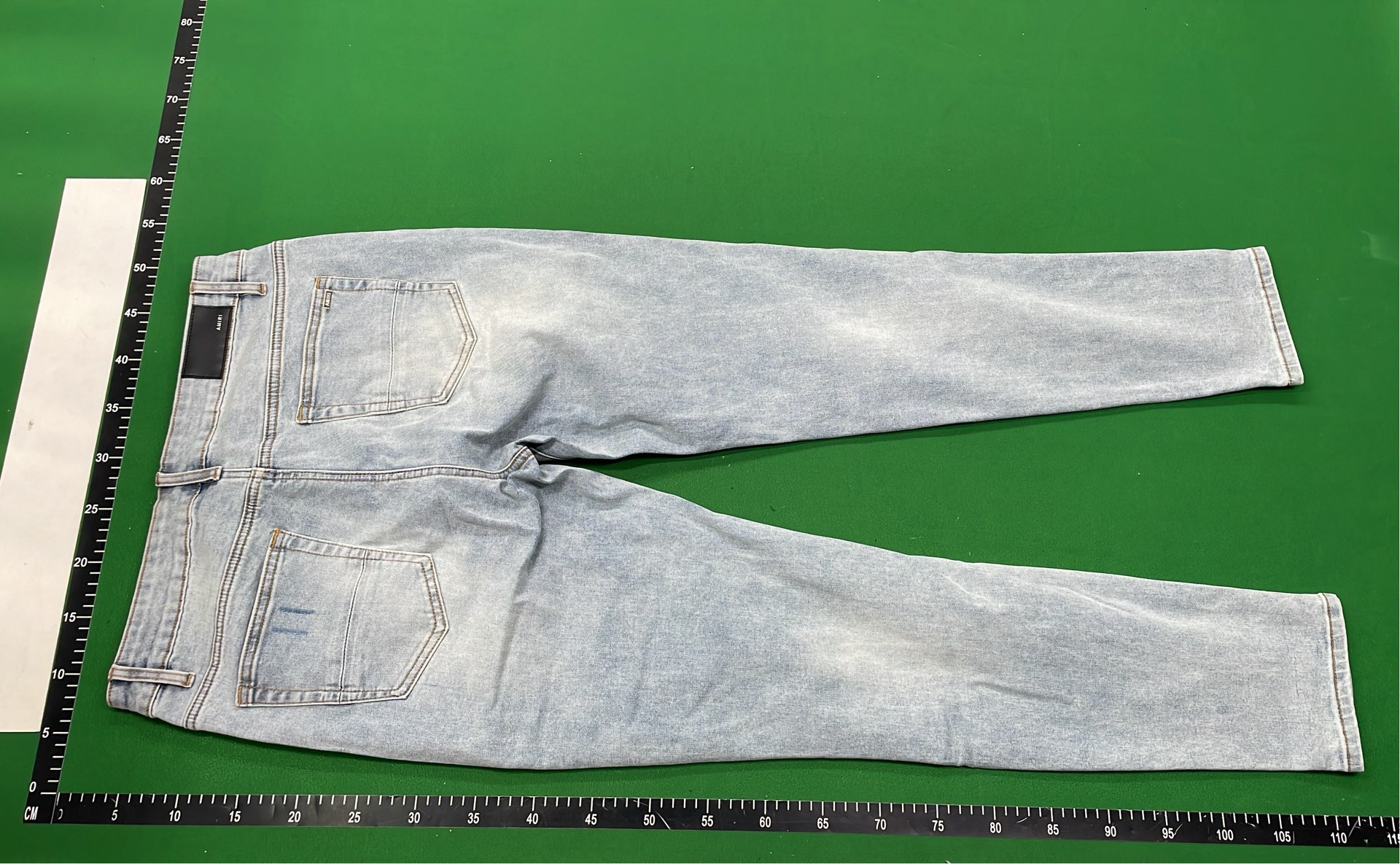 Men's Fashion Distressed Ripped Jeans with Stars and Letter Print