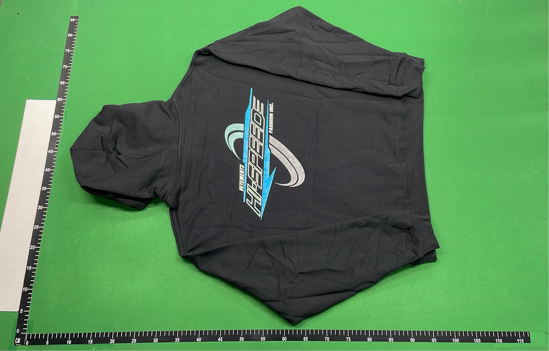 Black Hoodie with Subtle Pattern Design