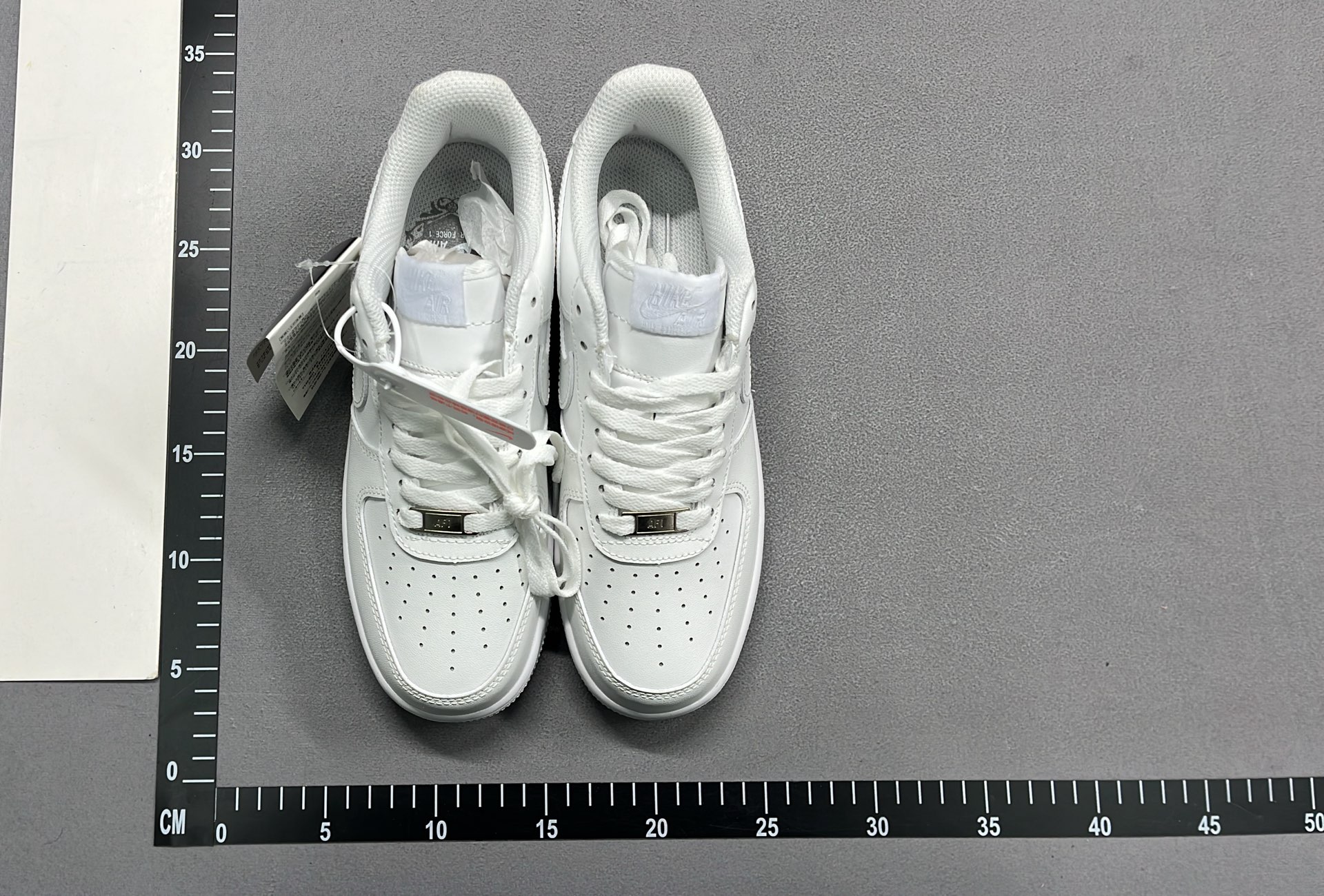Nike Air Force 1 Low White Leather Sneakers