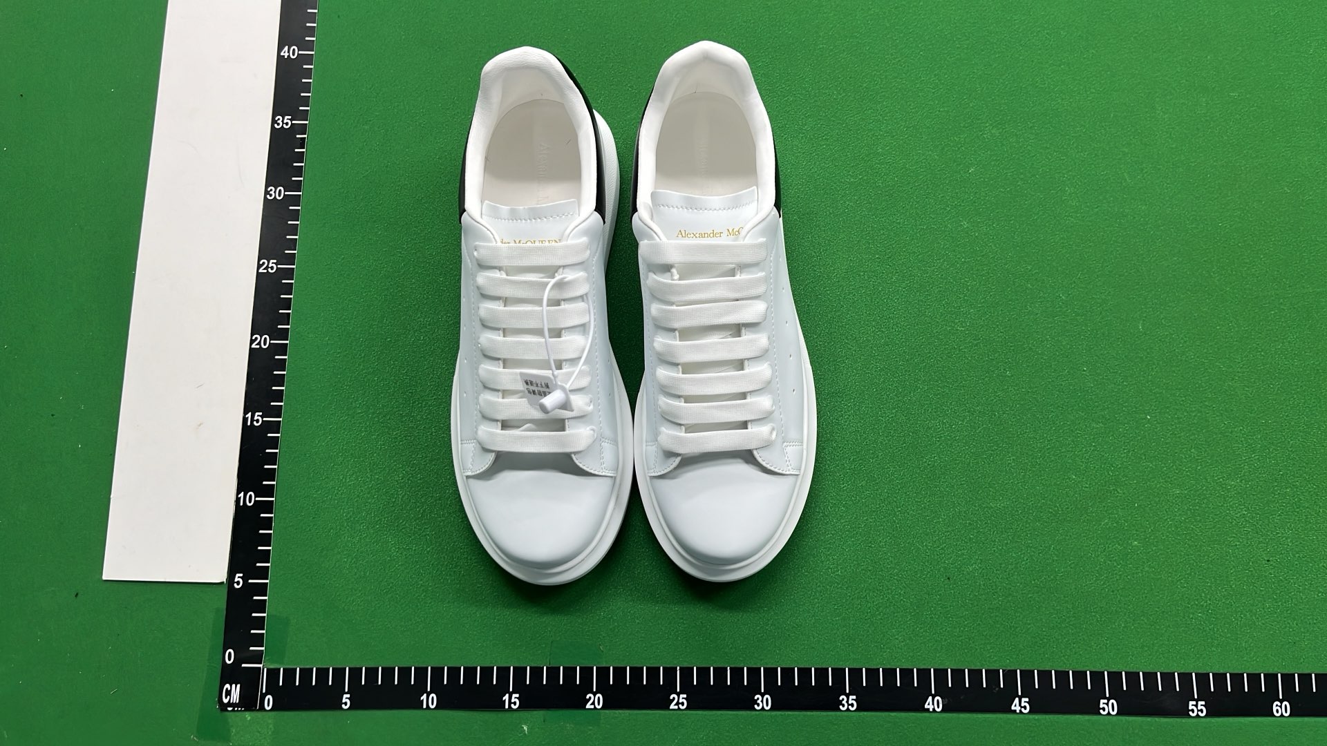 White Platform Sneakers with Colorful Accents