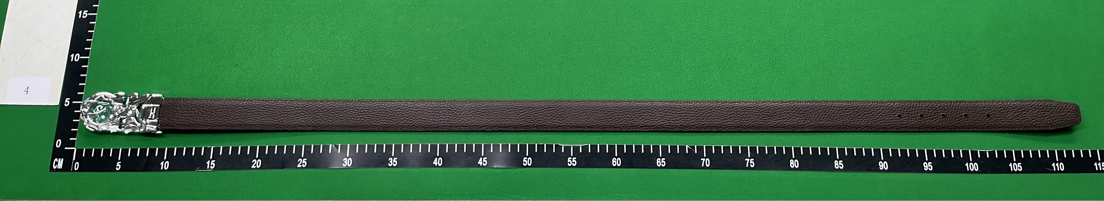 Ferragamo Gancini Belt with NFC Chip, Black & Brown Leather