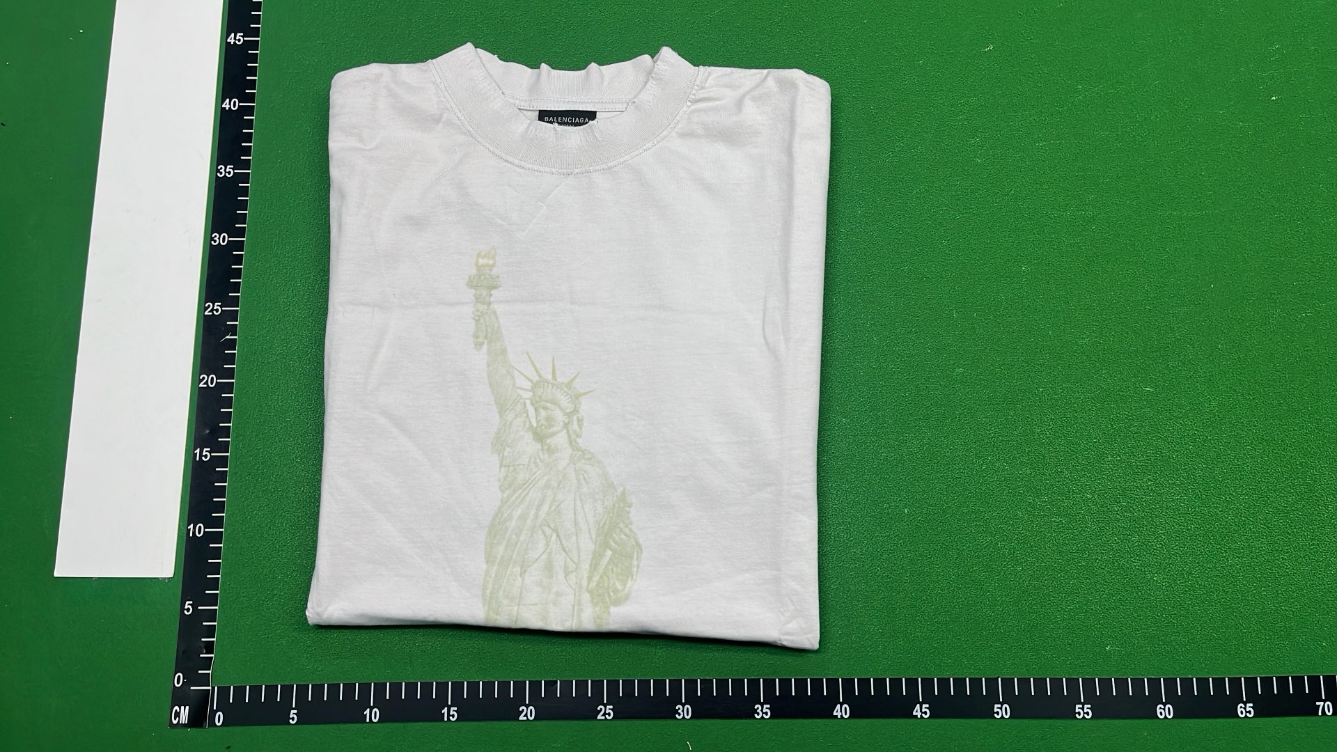 White Statue of Liberty Paris T-Shirt