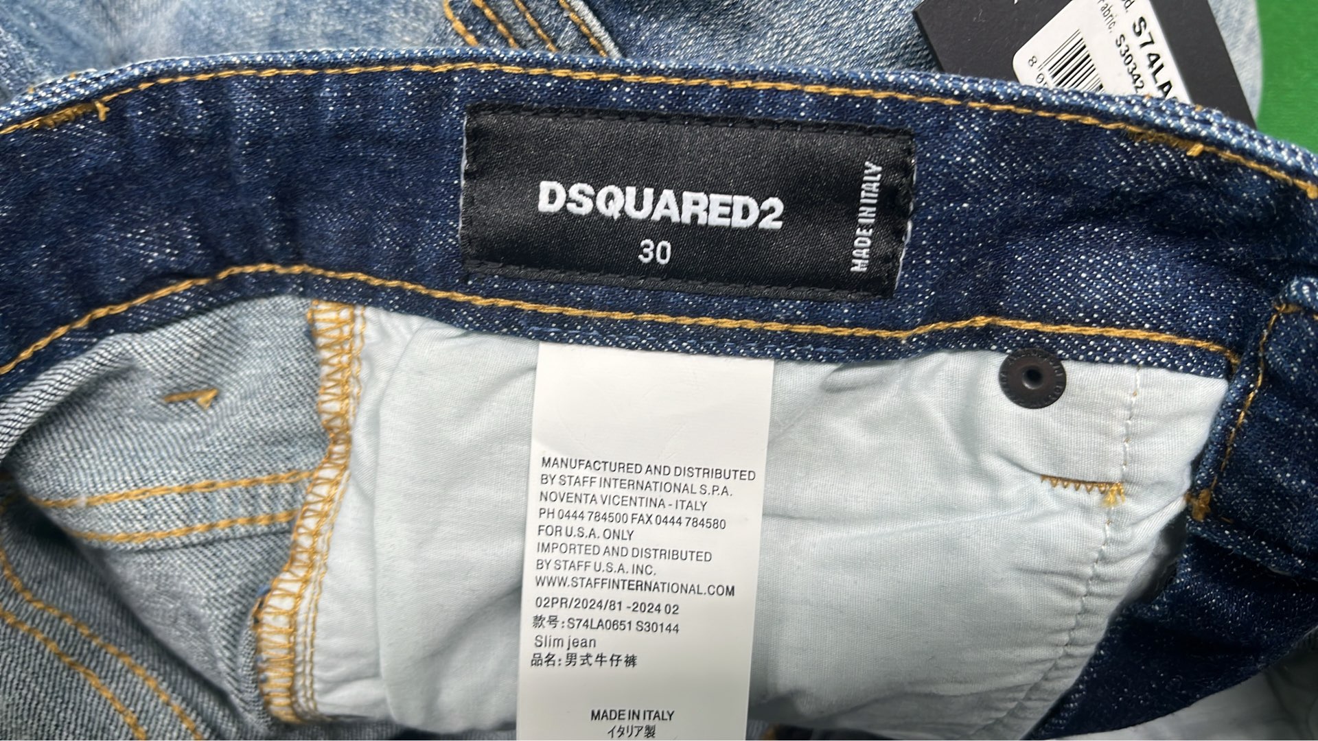 DSquared2 Distressed Denim Jeans for Men