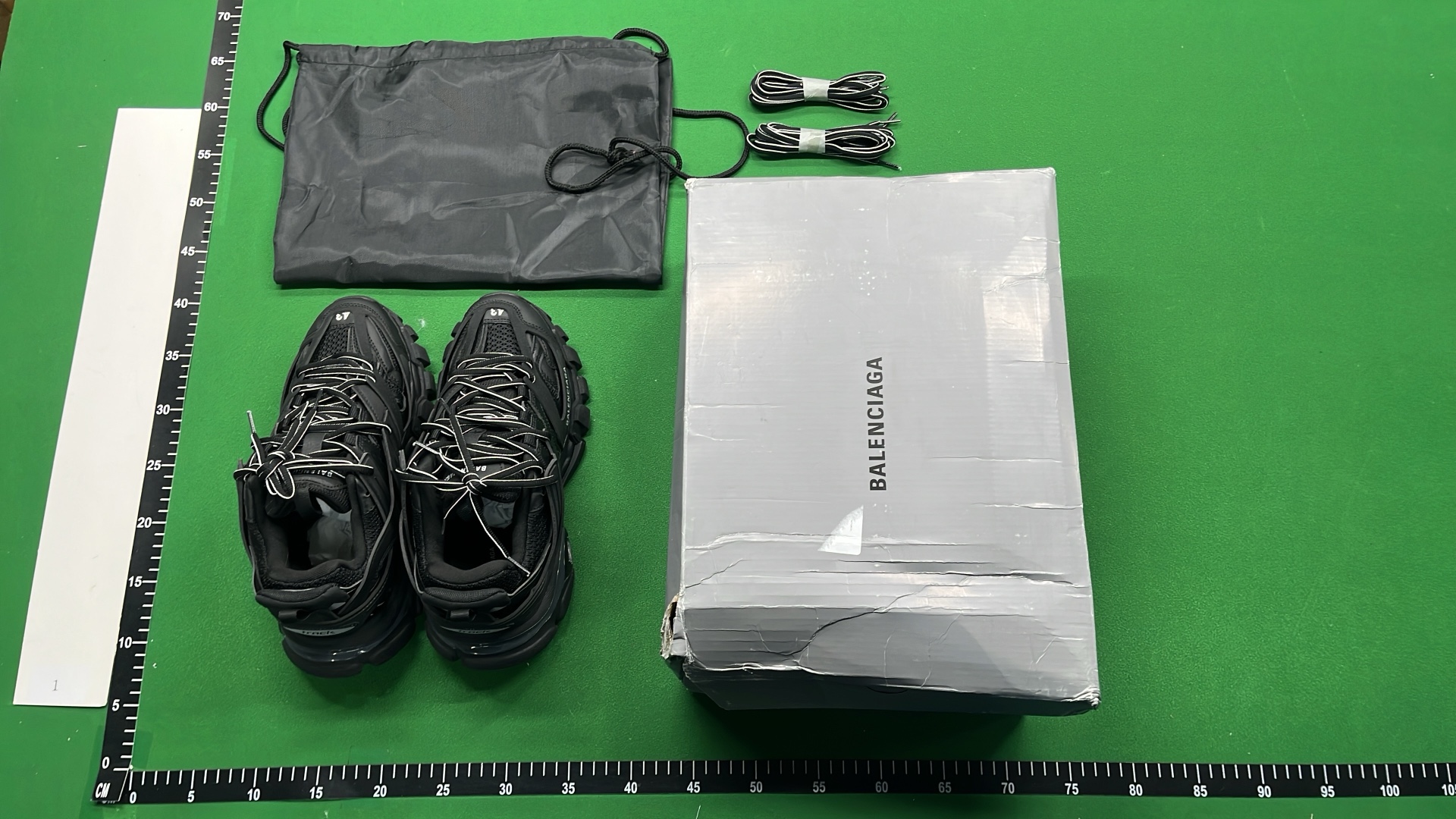 Balenciaga VG-Track White Sneakers - Men's Fashion Athletic Shoes